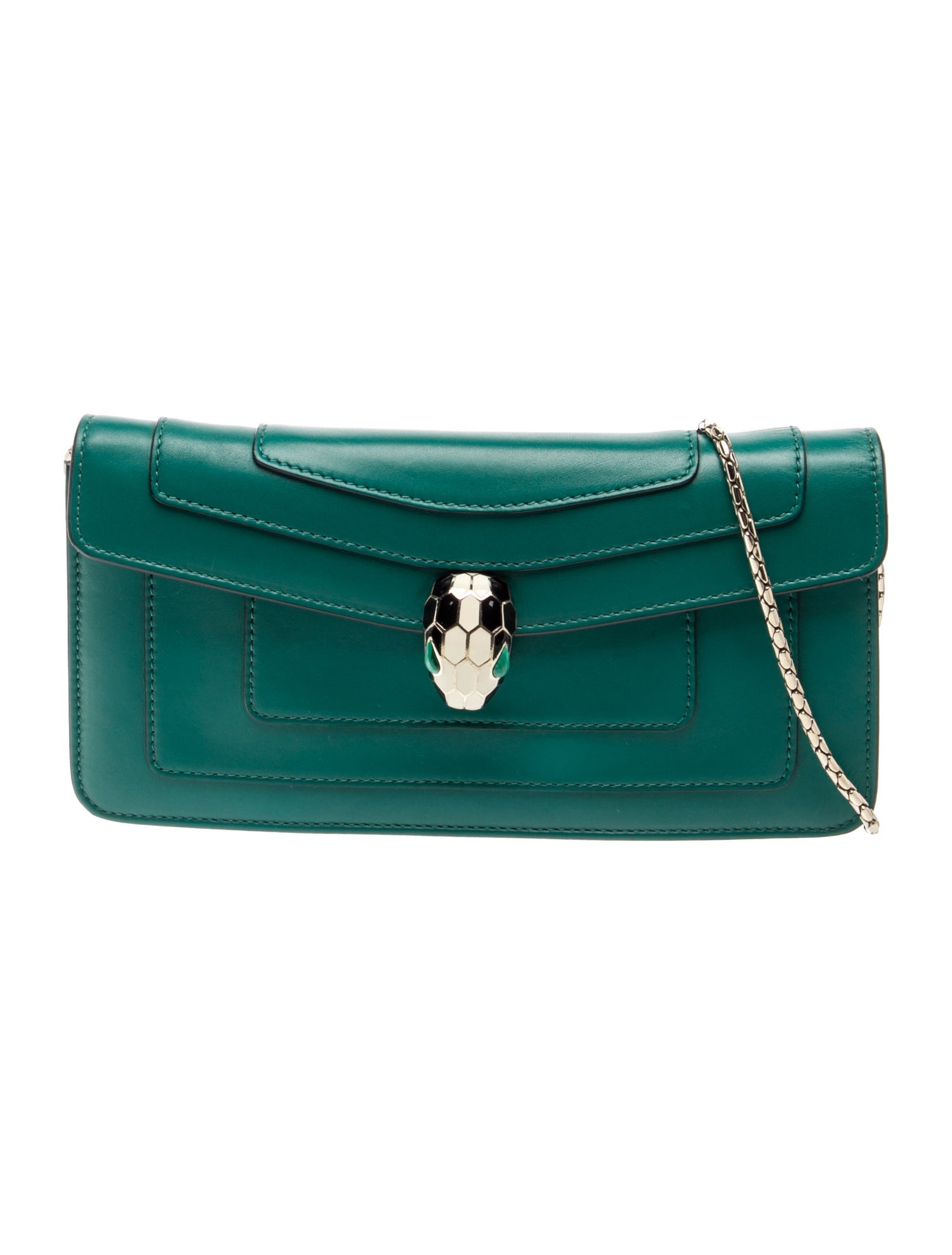 Bvlgari Leather Shoulder Bag