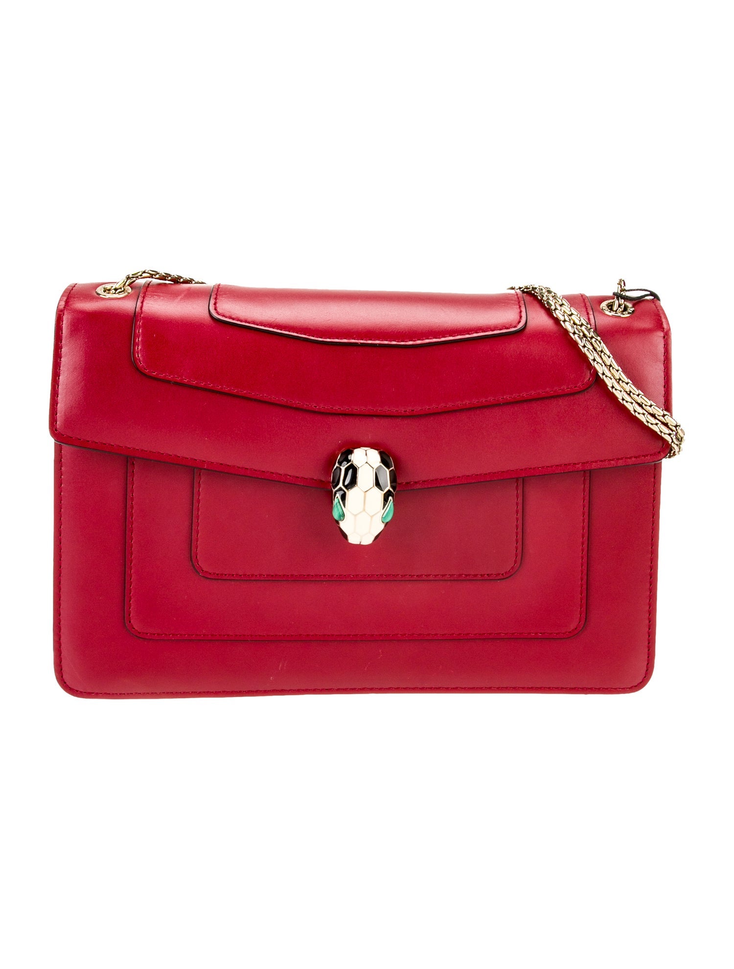 Bvlgari Leather Shoulder Bag