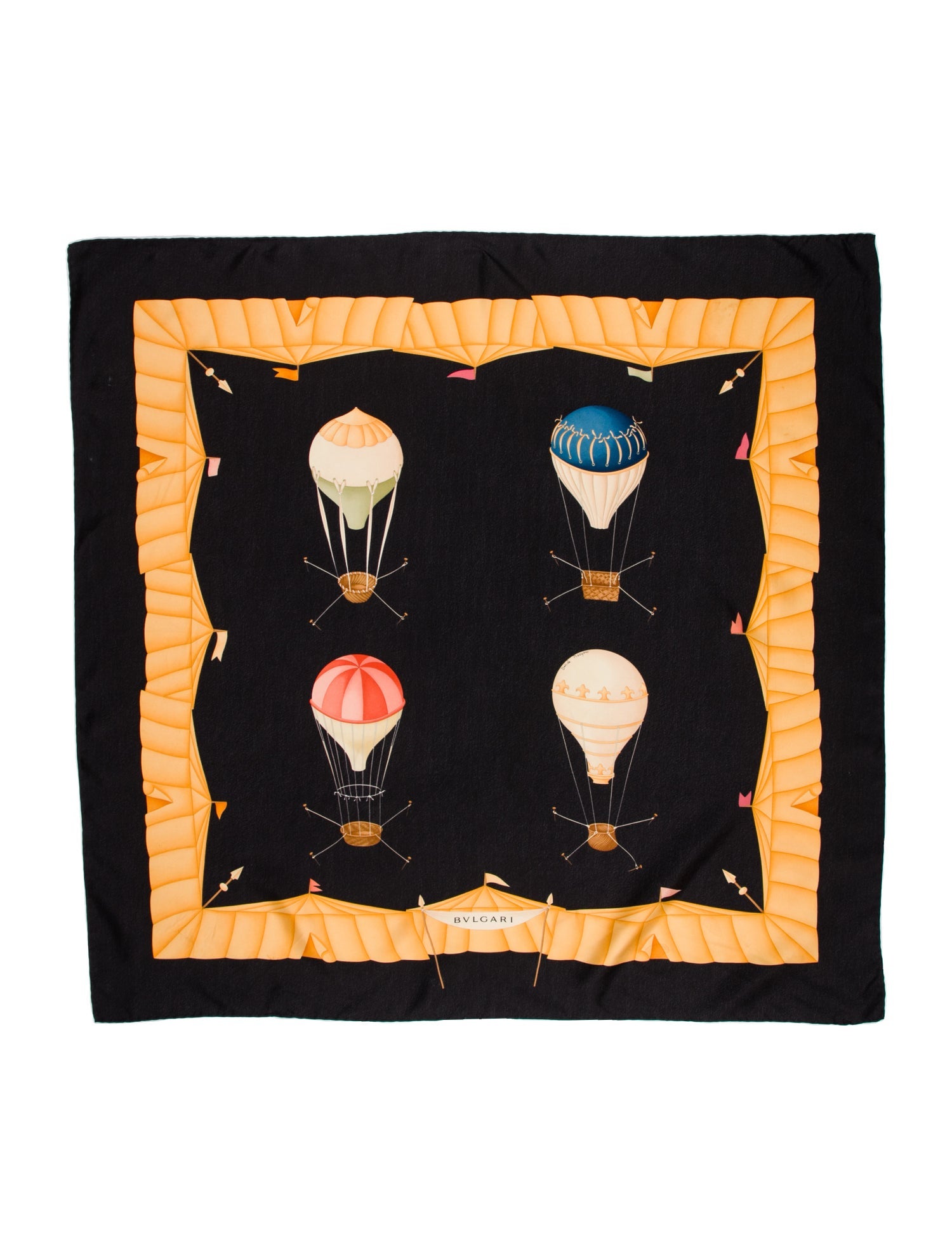 Bvlgari Silk Printed Scarf