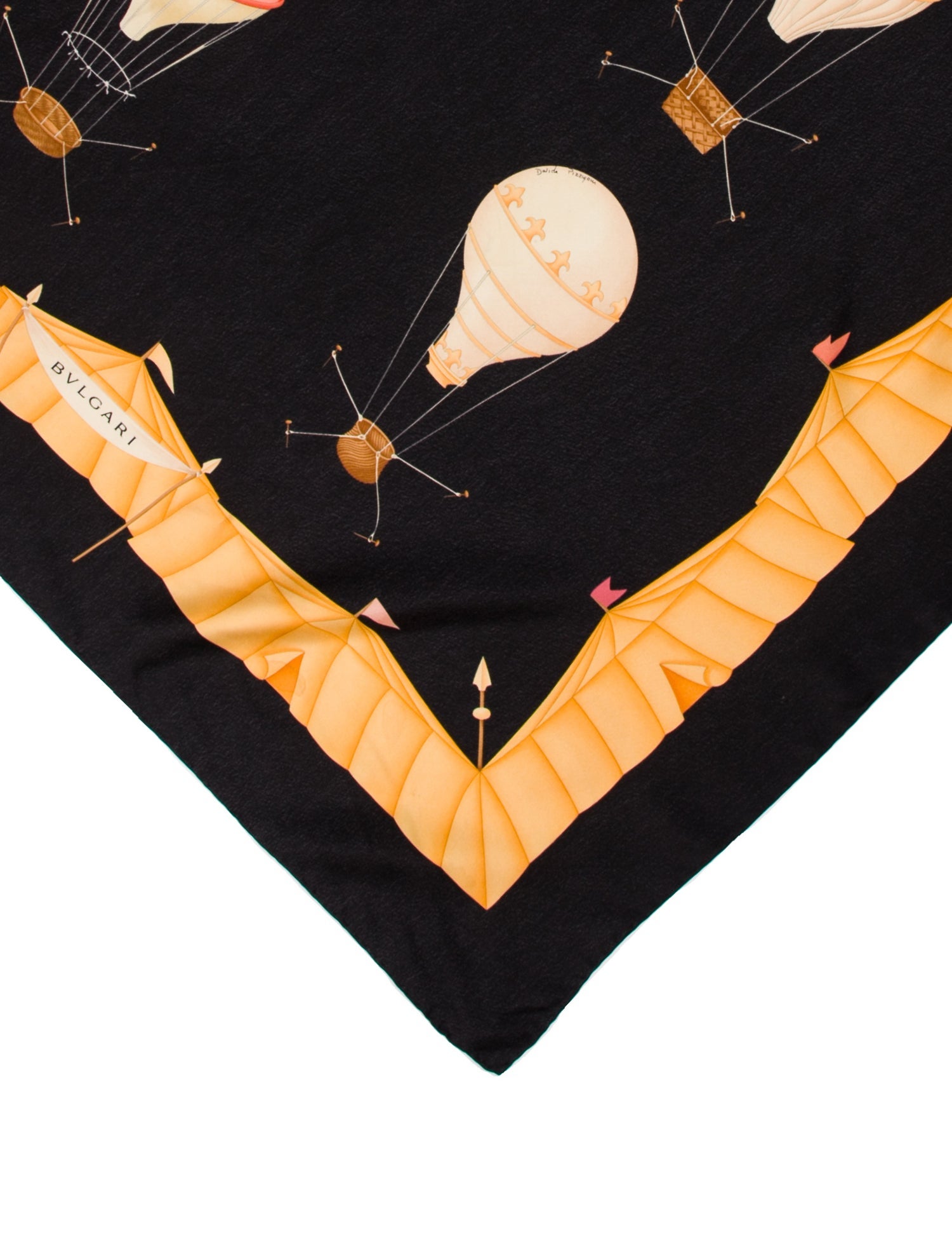 Bvlgari Silk Printed Scarf