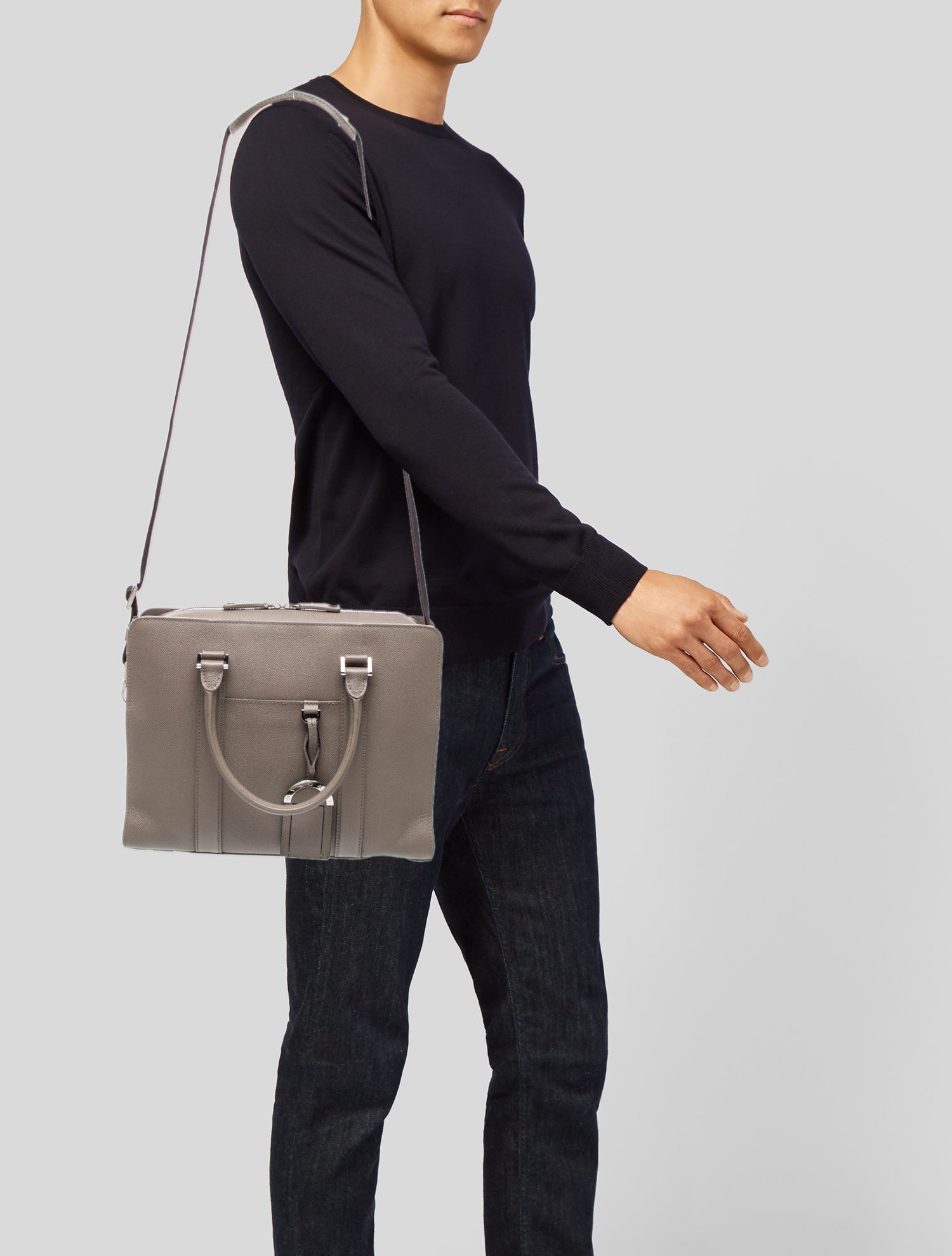 Bvlgari Leather Briefcase