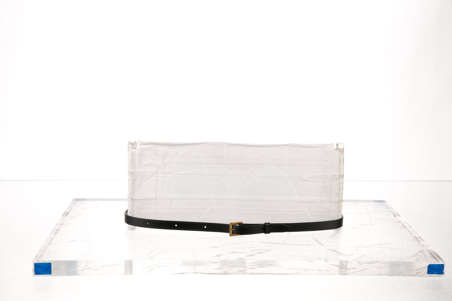 Bvlgari Skinny Leather Waist Belt