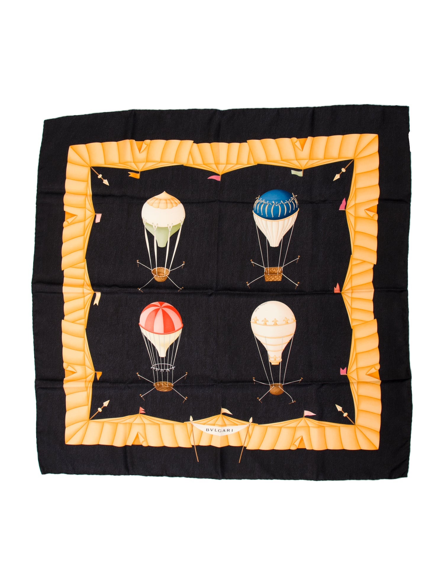 Bvlgari Silk Printed Scarf