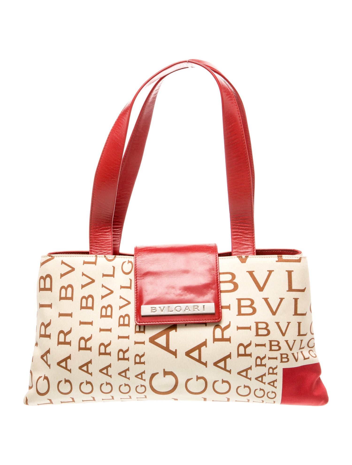 Bvlgari Canvas Shoulder Bag