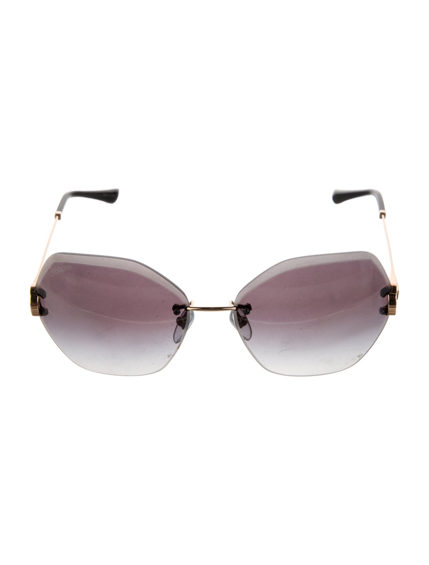 Bvlgari Oversize Gradient Sunglasses