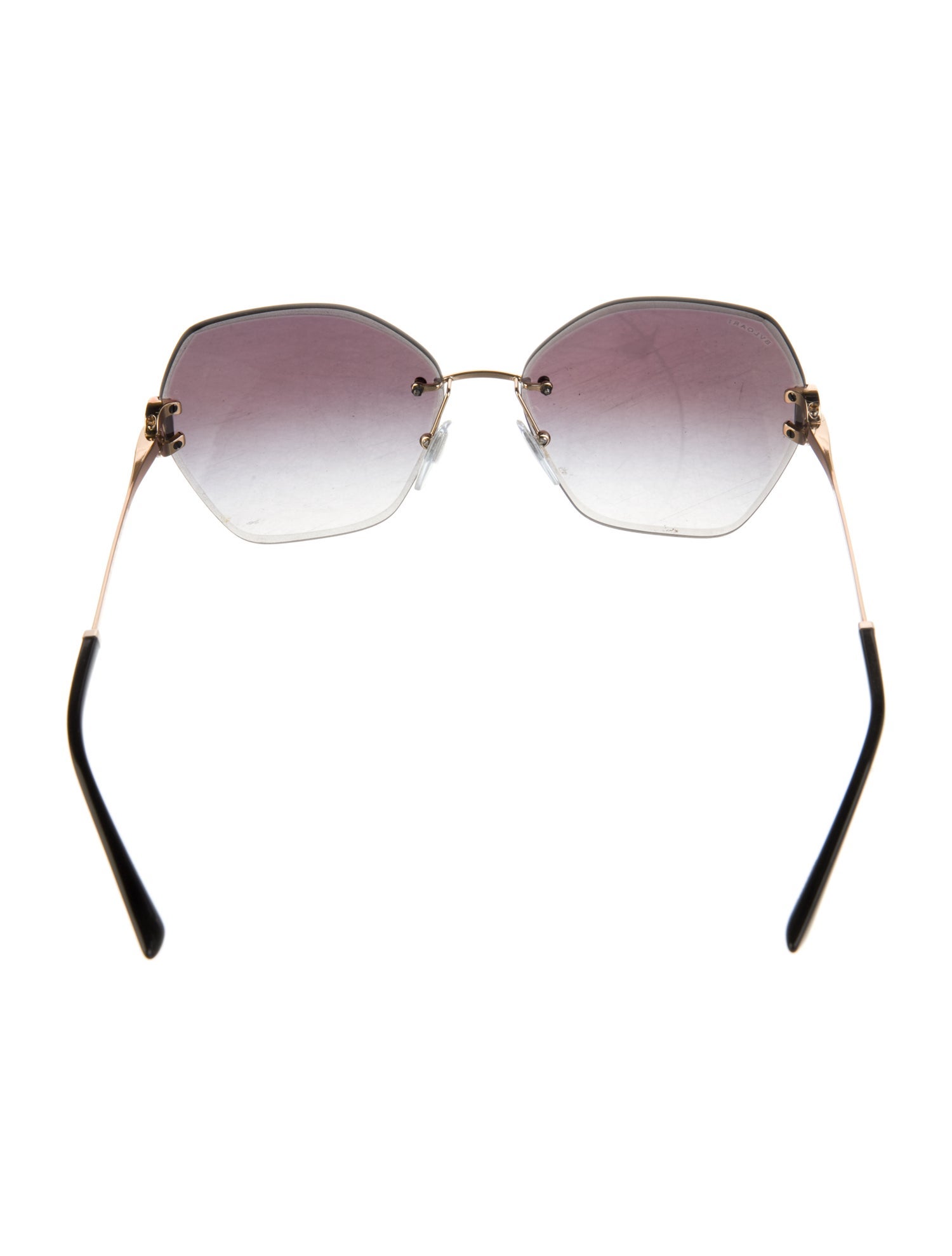 Bvlgari Oversize Gradient Sunglasses
