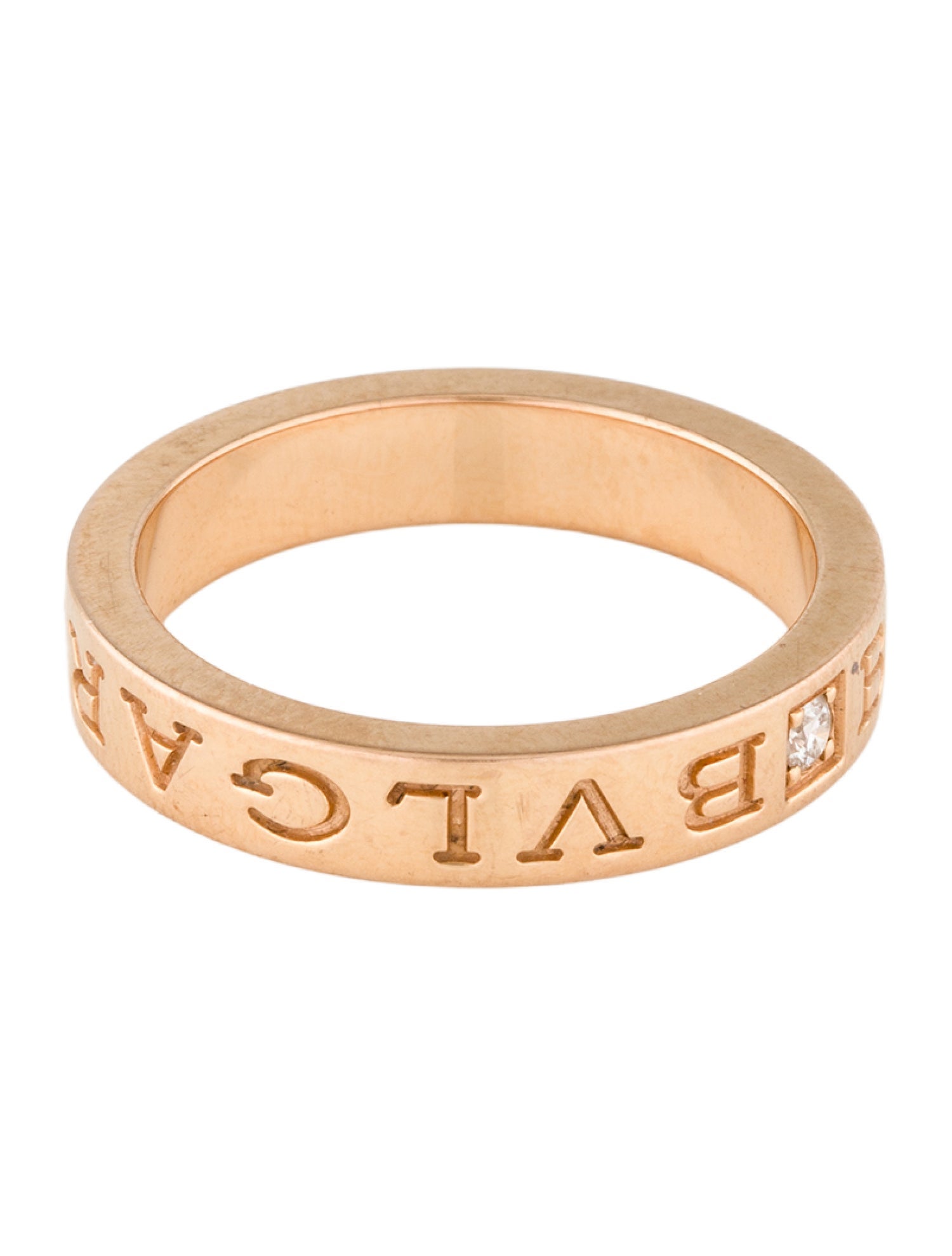 Bvlgari 18K Diamond B.zero1 Ring