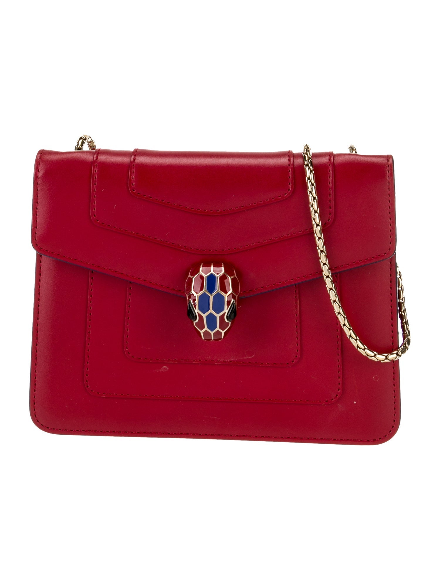 Bvlgari Leather Crossbody Bag