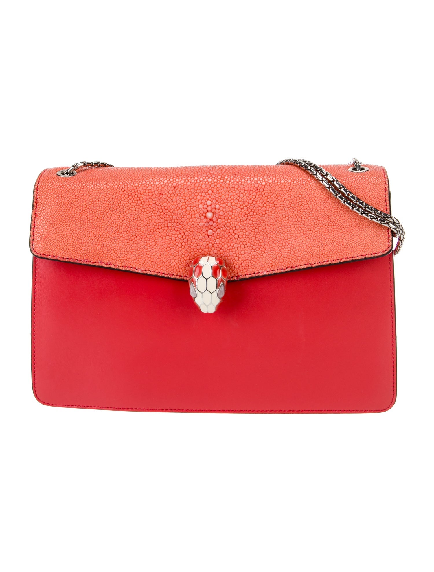 Bvlgari Leather Shoulder Bag