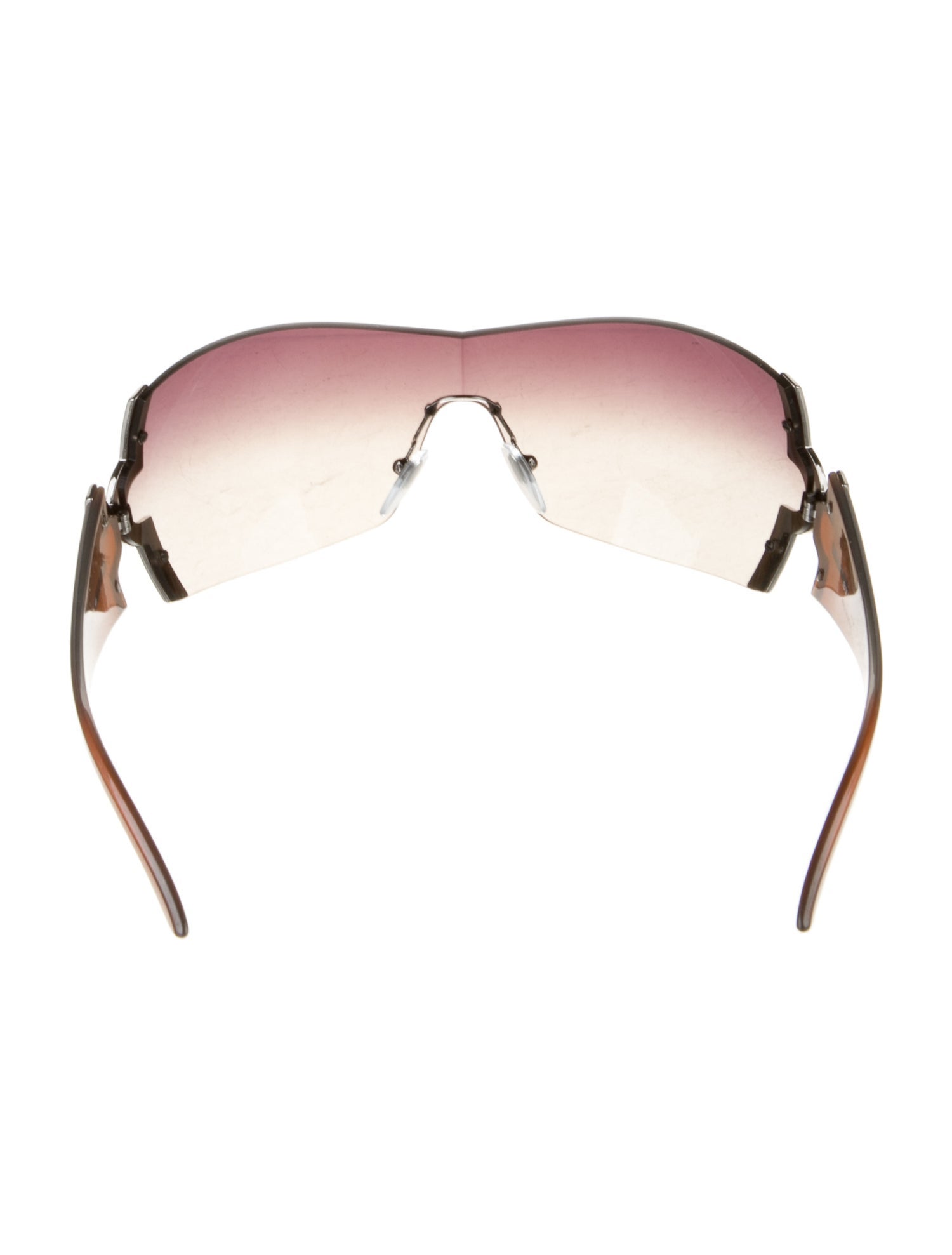 Bvlgari Shield Gradient Sunglasses