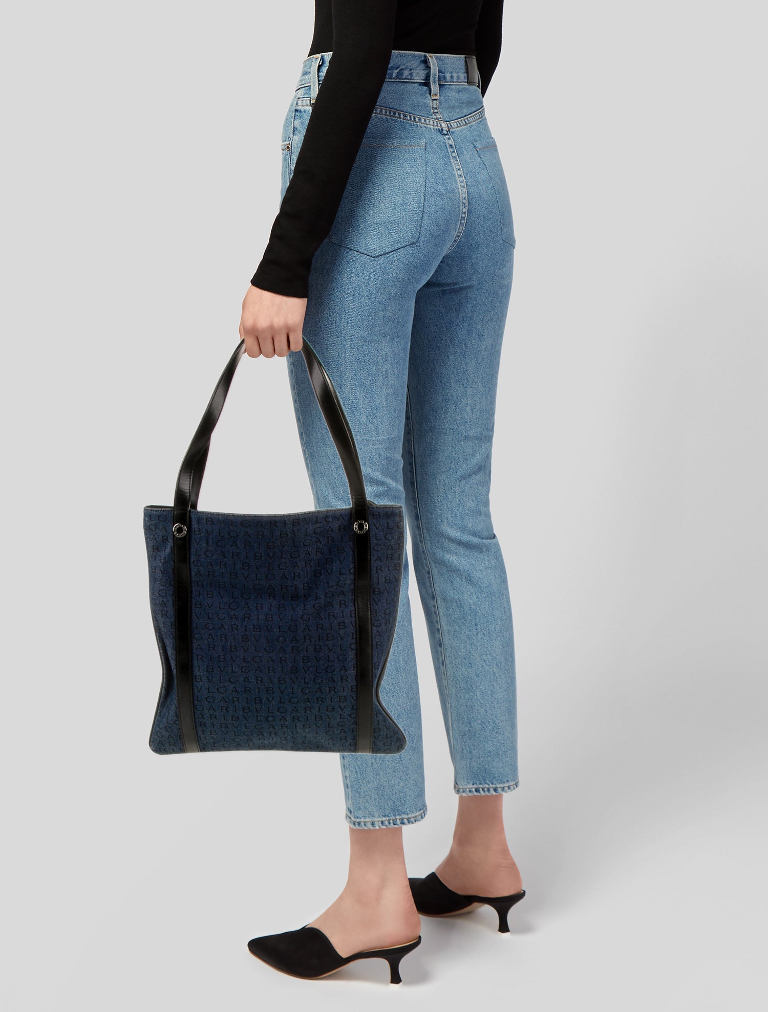 Bvlgari Denim Tote