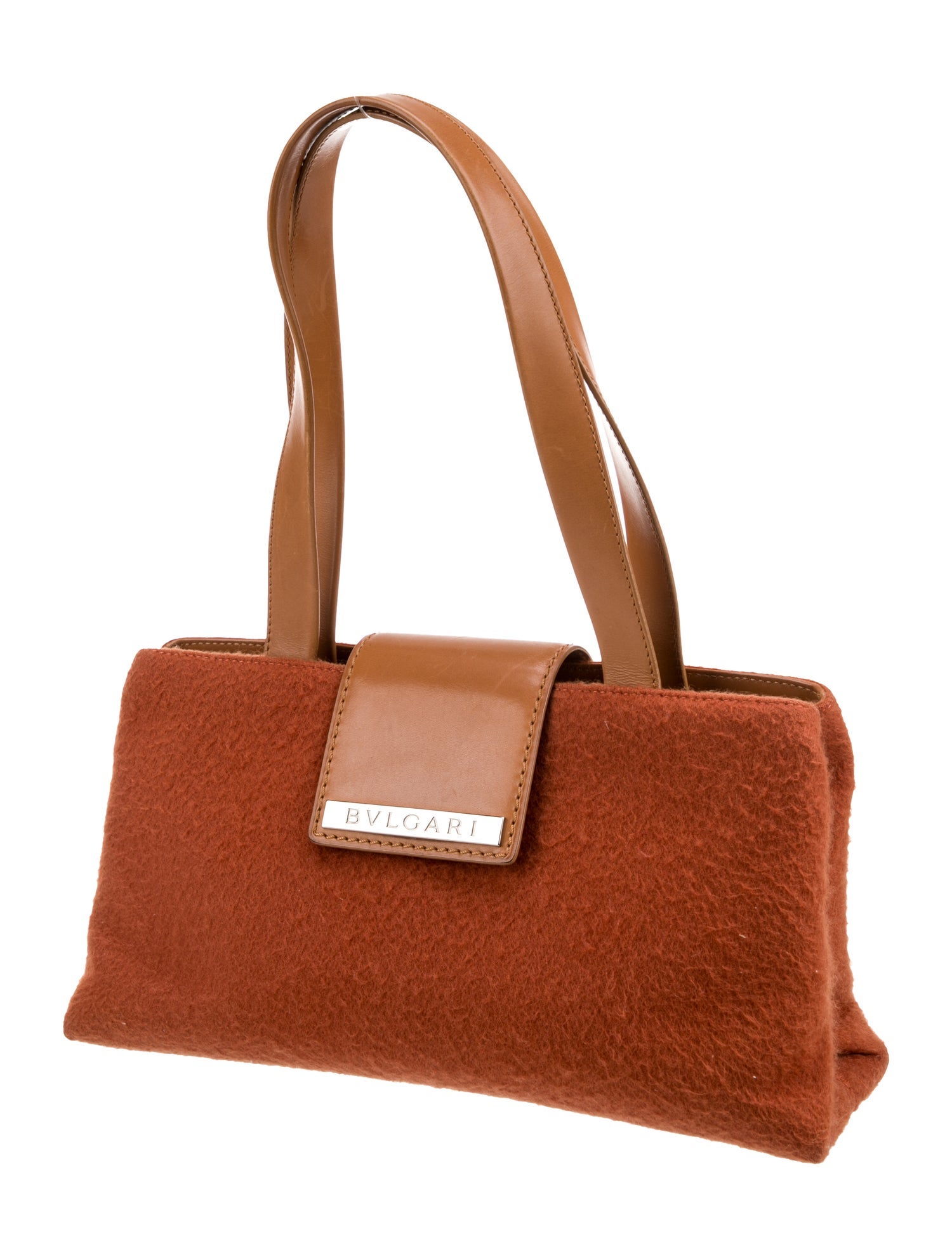 Bvlgari Wool Shoulder Bag