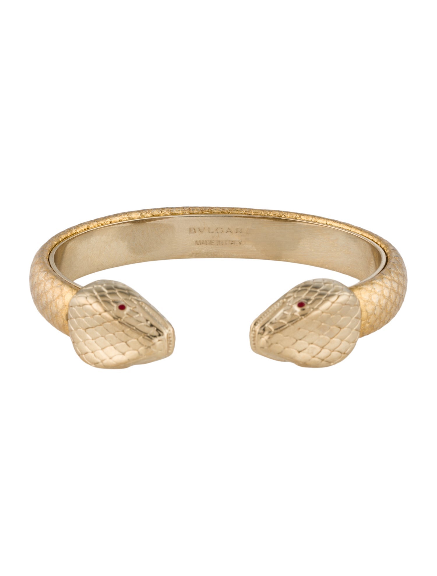 Bvlgari Serpenti Forever Leather Bracelet