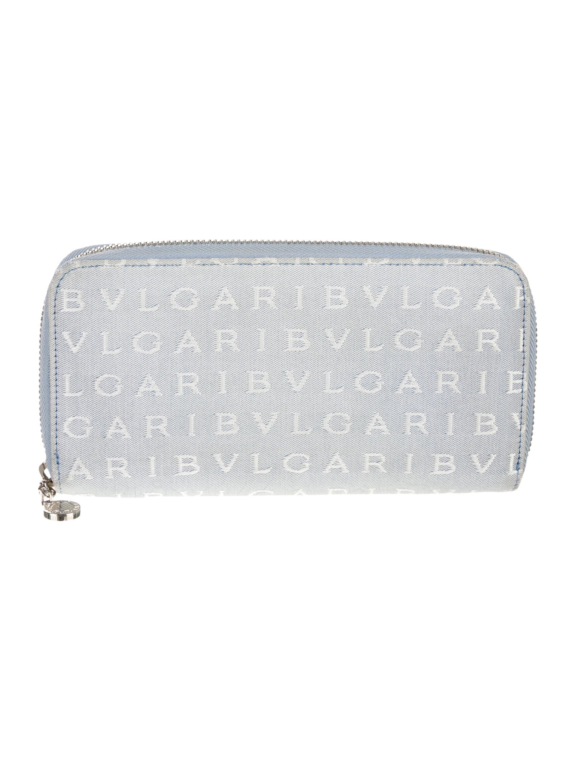 Bvlgari Canvas Continental Wallet