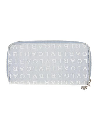 Bvlgari Canvas Continental Wallet