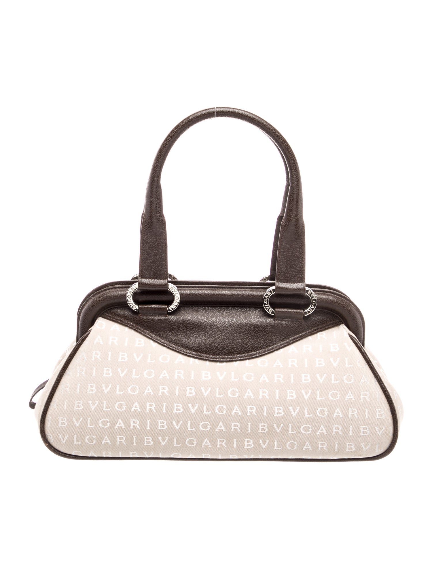 Bvlgari Leather Top Handle Bag w/ Tags