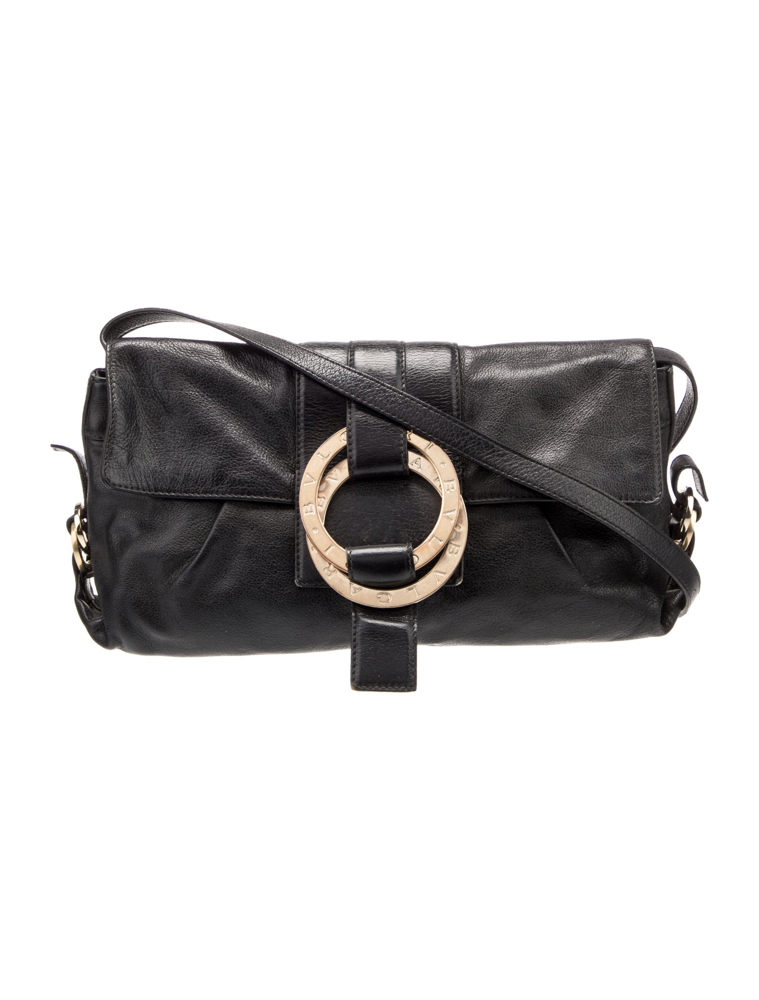 Bvlgari Leather Shoulder Bag