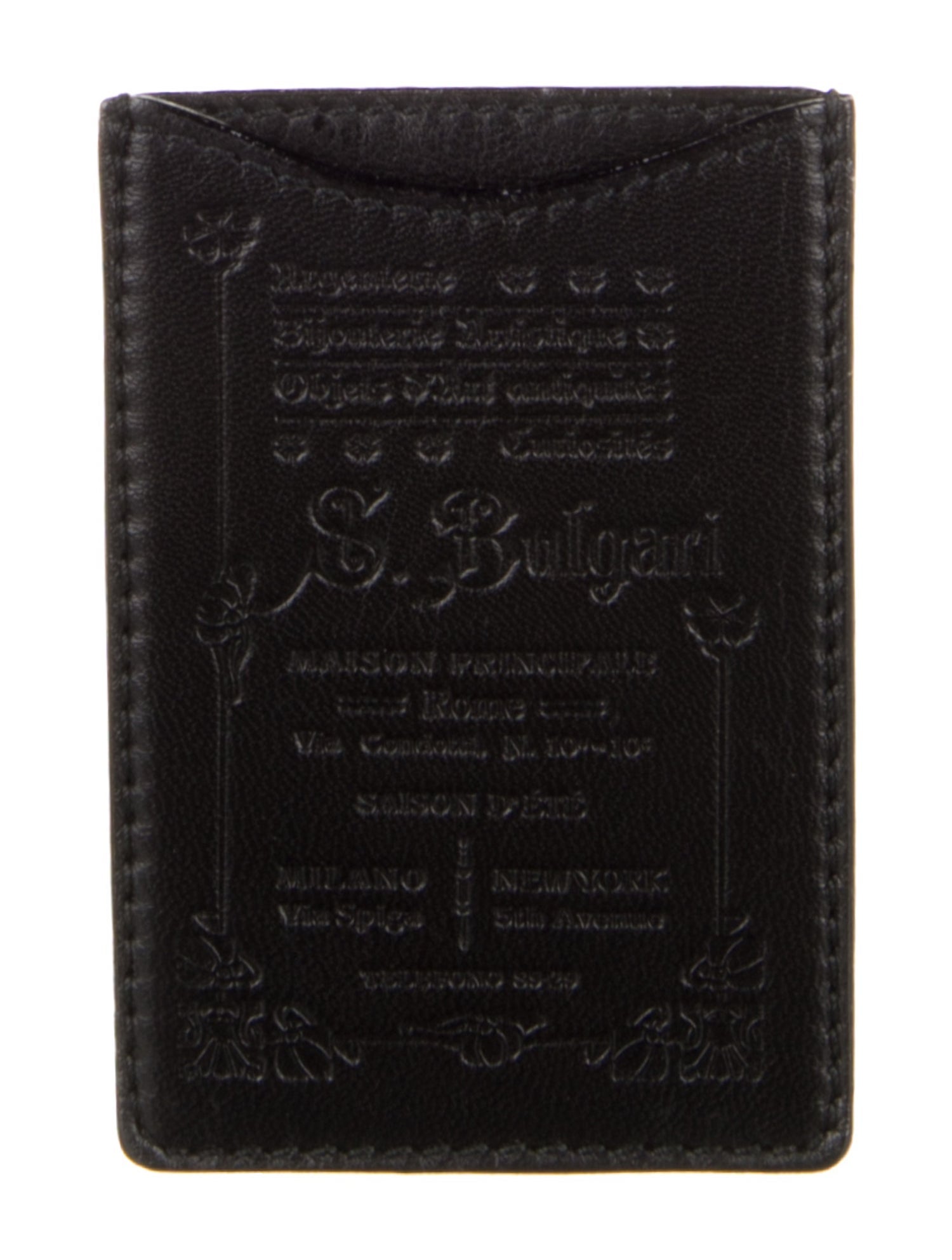 Bvlgari Leather Wallet
