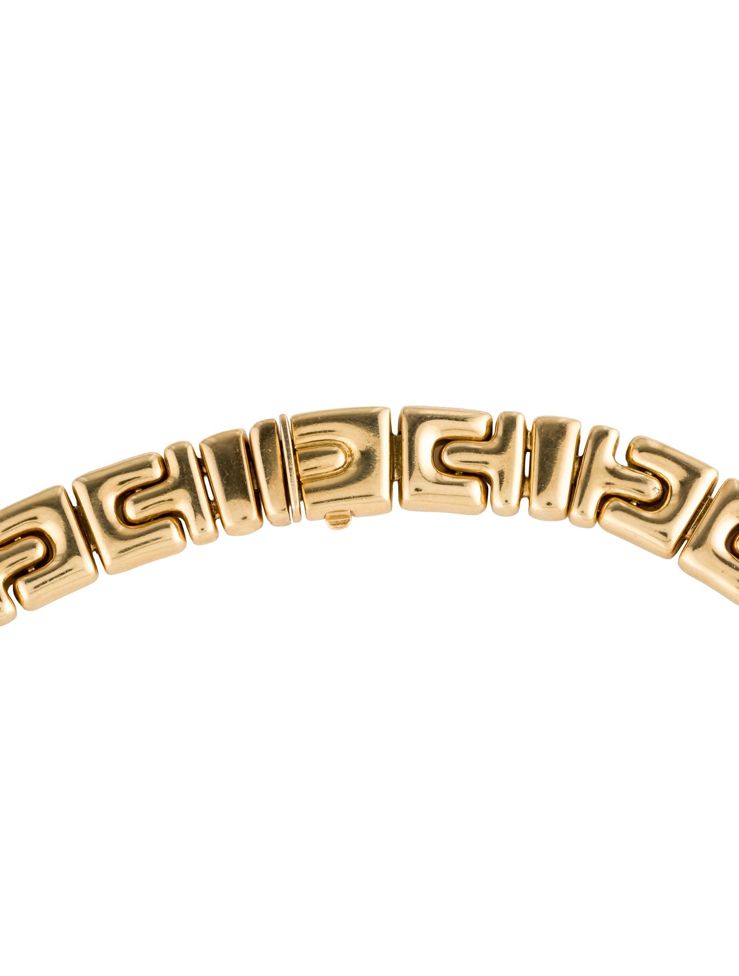 Bvlgari Vintage 18K Parentesi Collar Necklace