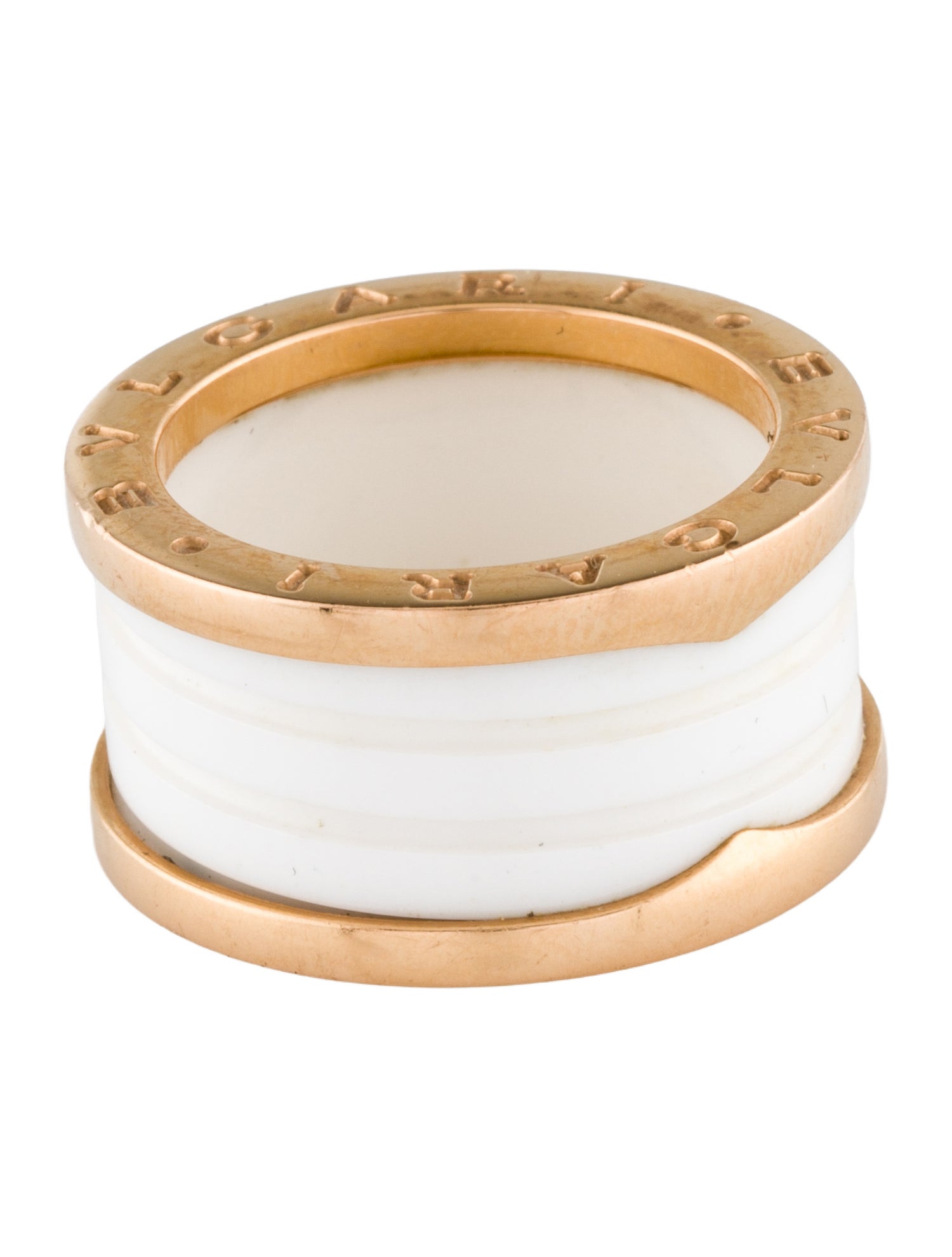 Bvlgari 18K Ceramic B.zero1 Band
