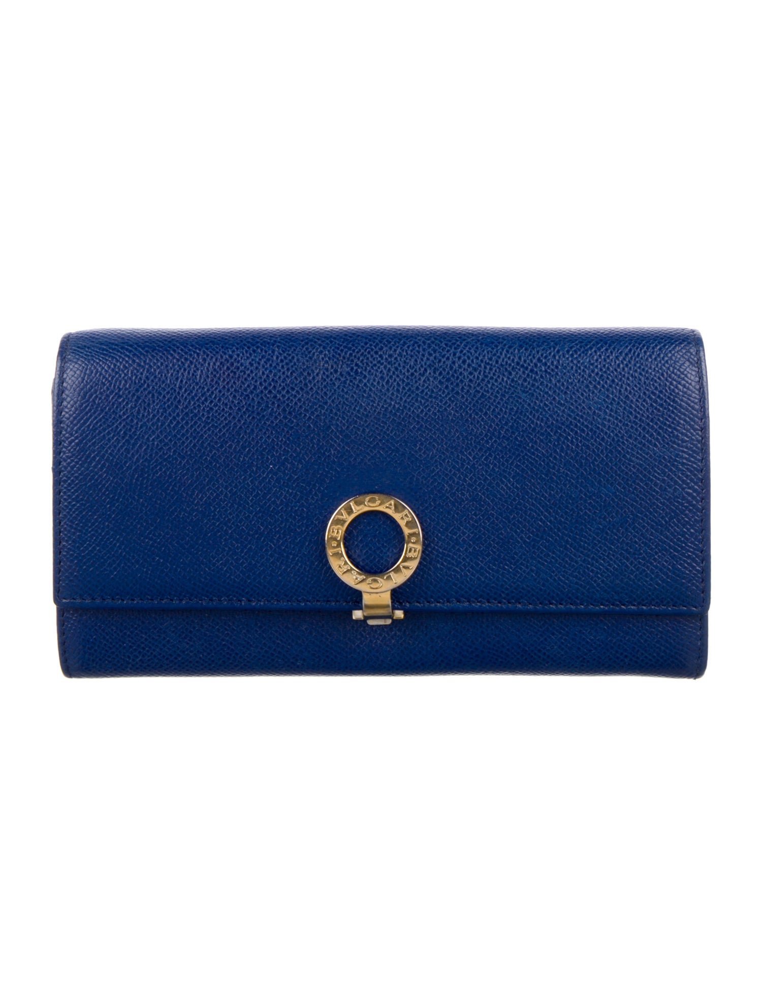 Bvlgari Leather Continental Wallet