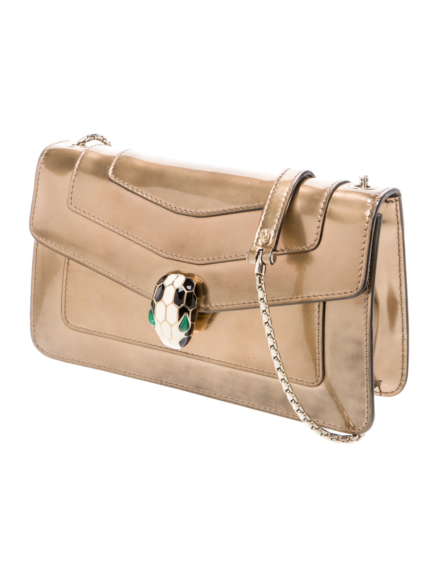 Bvlgari Patent Leather Serpenti Forever