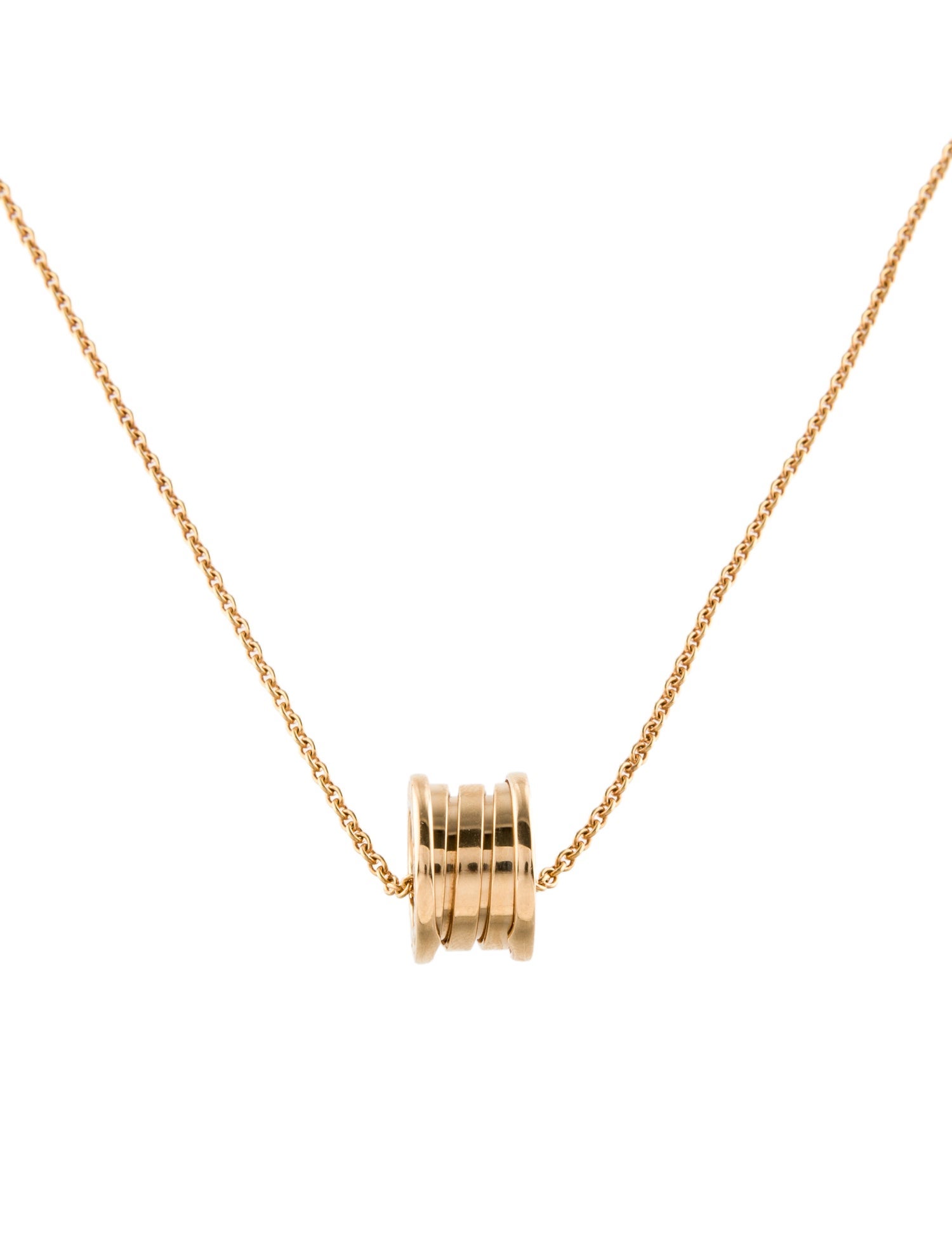 Bvlgari 18K B.zero1 Pendant Necklace
