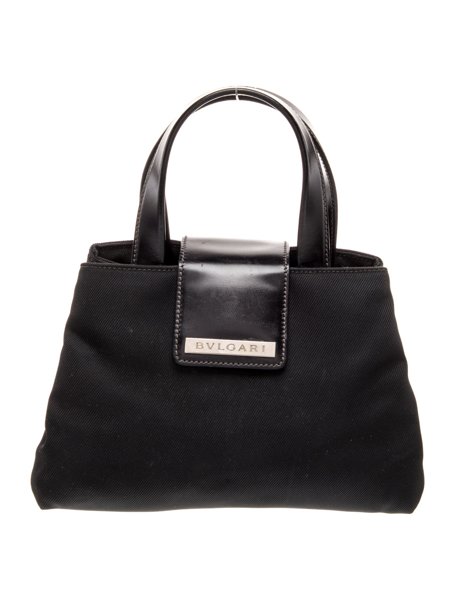 Bvlgari Nylon Top Handle Bag