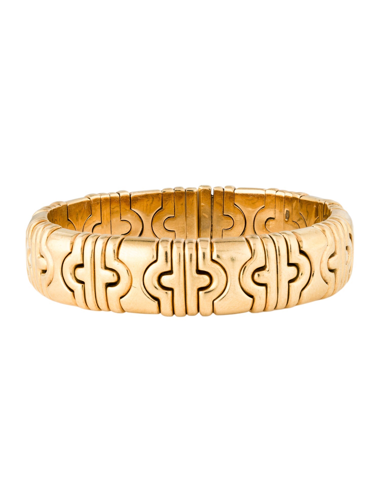 Bvlgari Vintage 18K Parentesi Cuff Bracelet