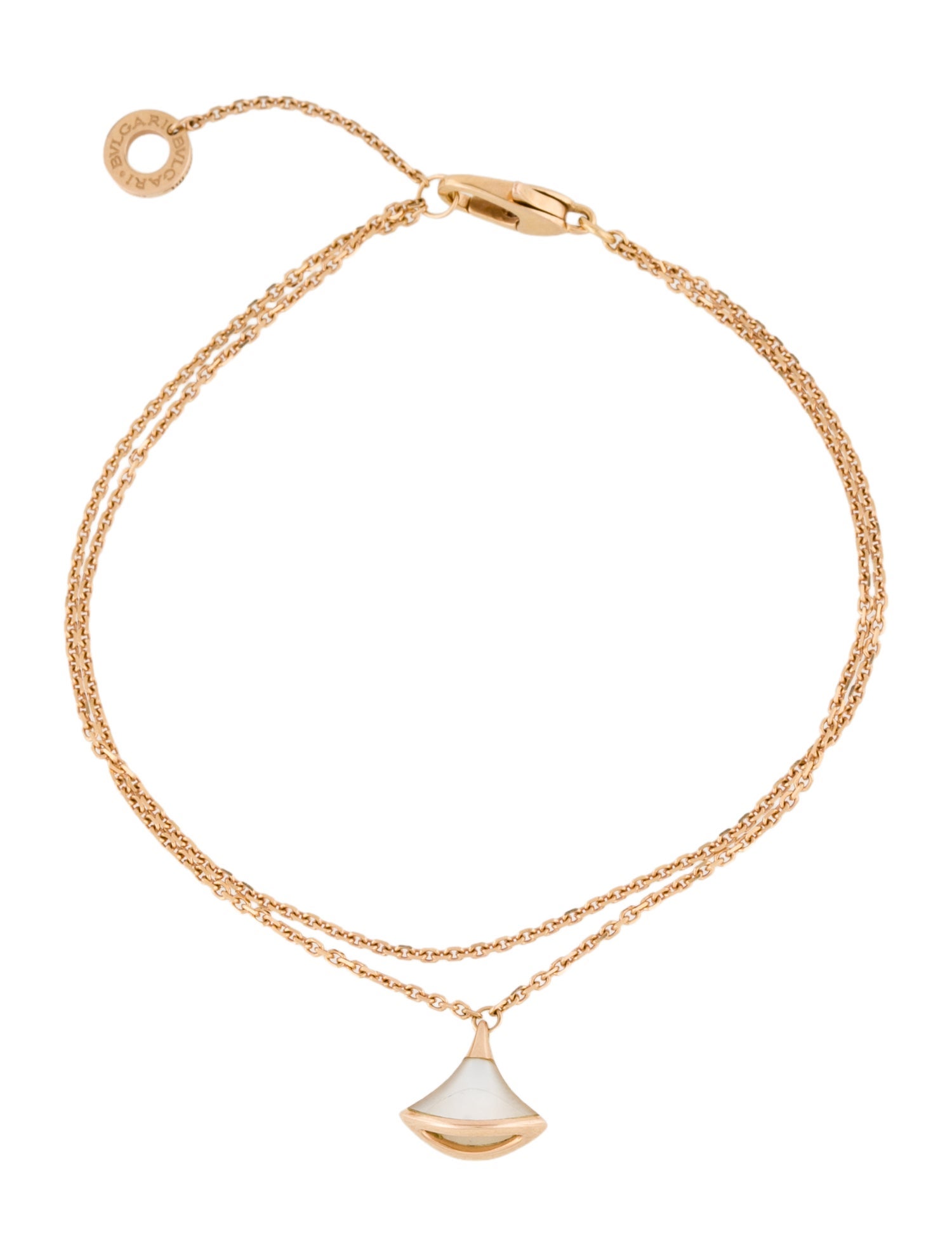 Bvlgari 18K Mother of Pearl Divas' Dream Bracelet