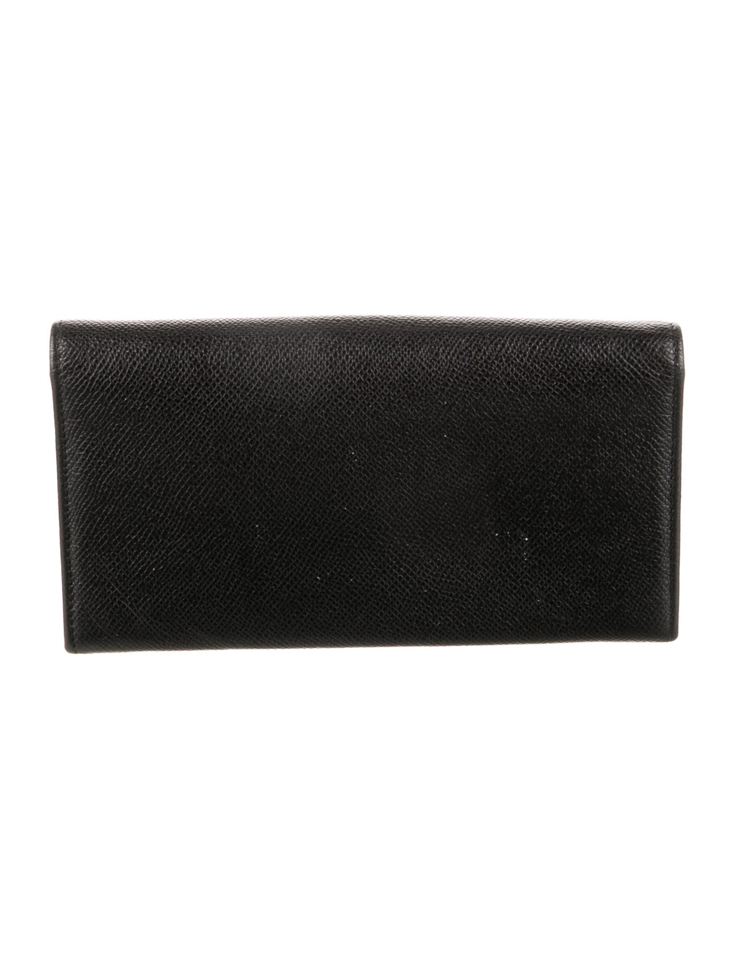 Bvlgari Leather Continental Wallet