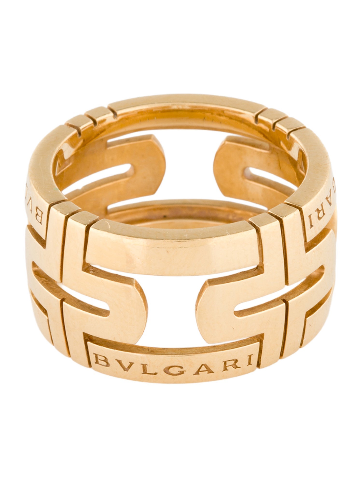 Bvlgari 18K Parentesi Ring