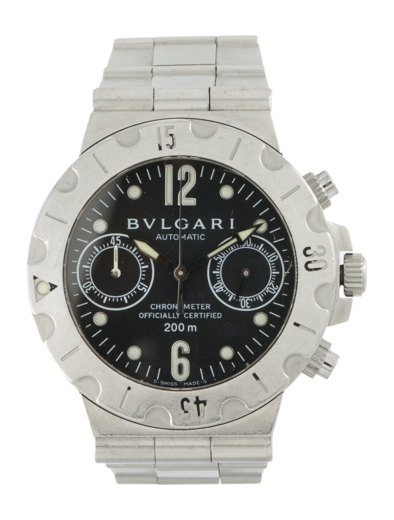 Bvlgari Diagono Scuba Chrono Watch