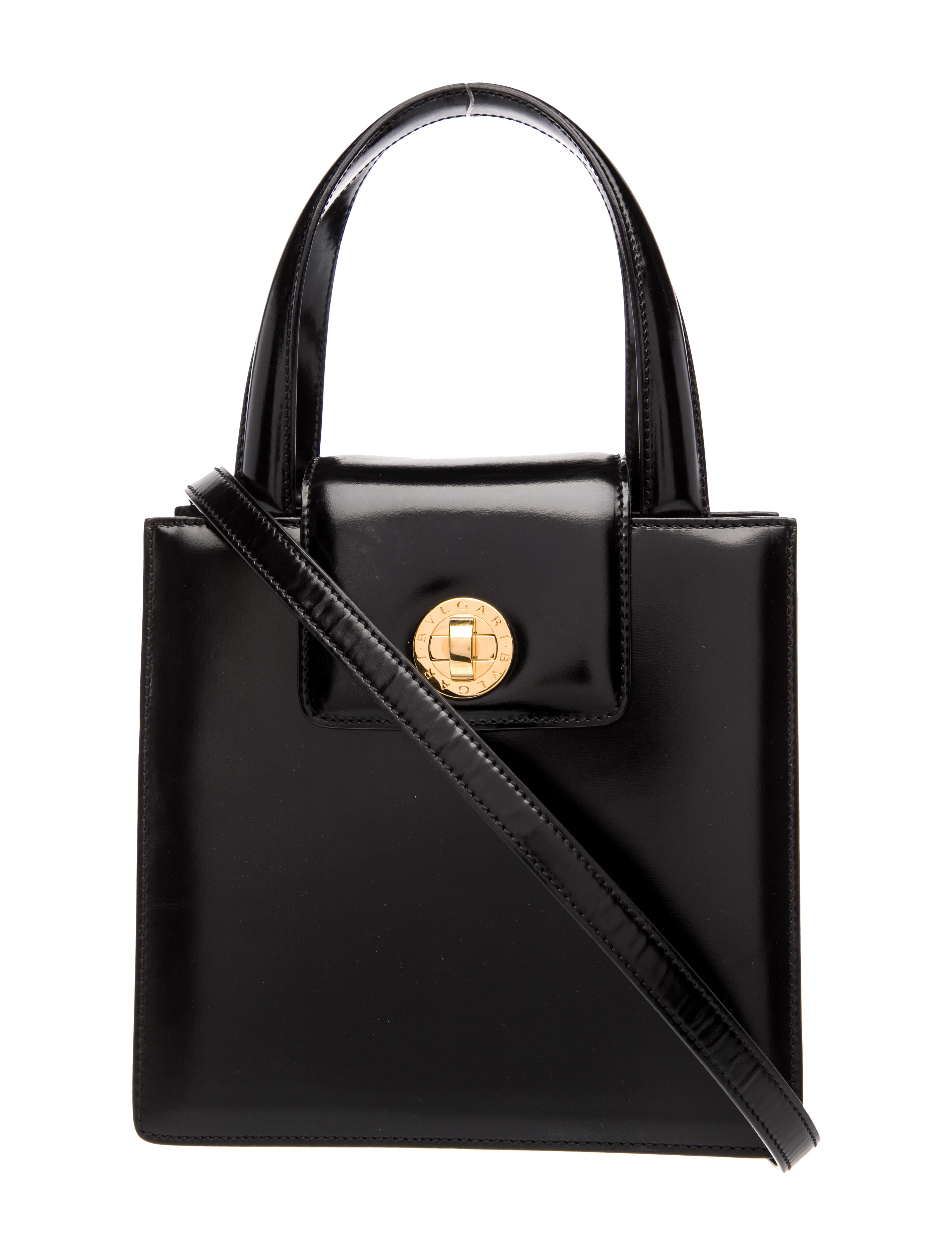 Bvlgari Leather Shoulder Bag