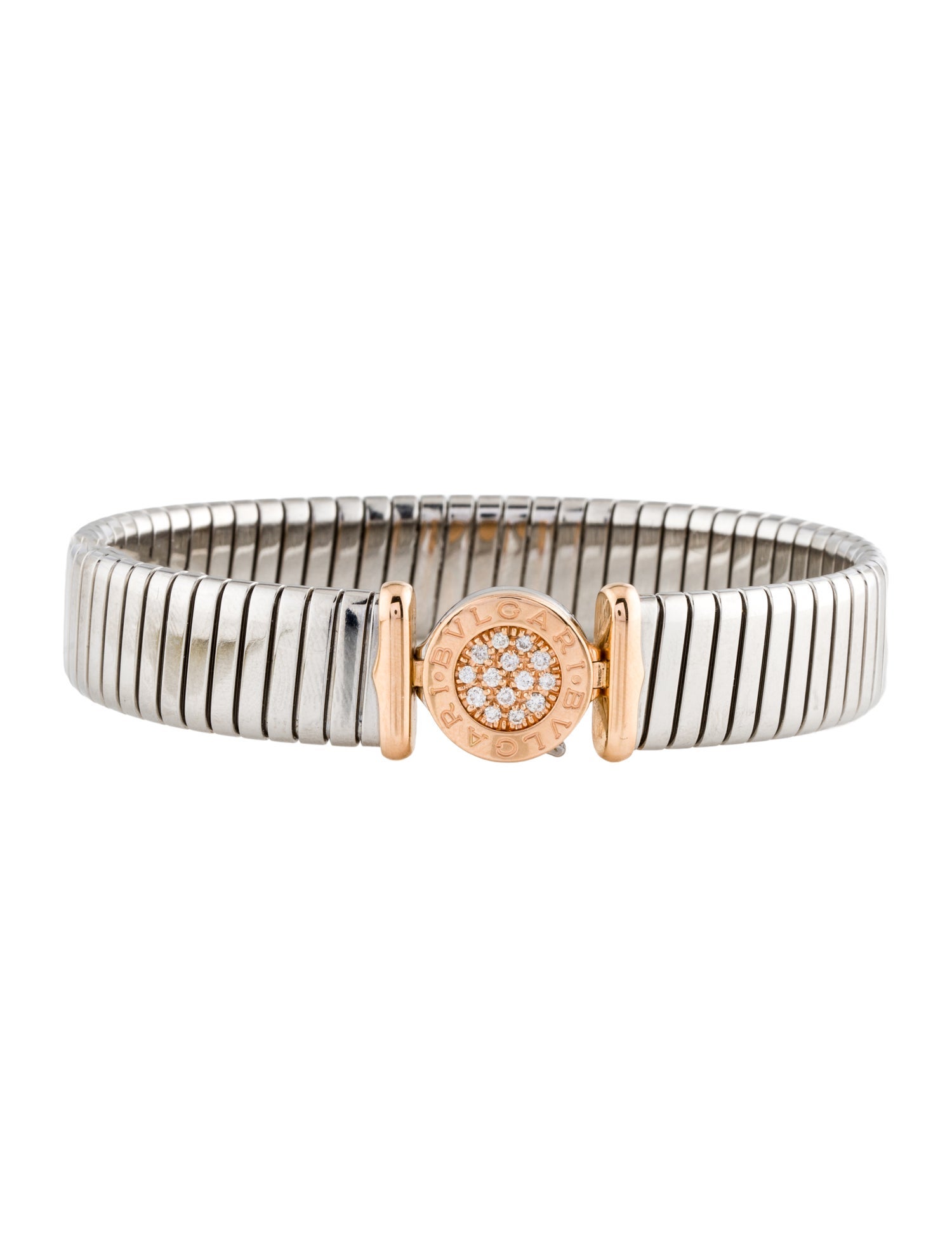 Bvlgari Diamond Tubogas Bracelet