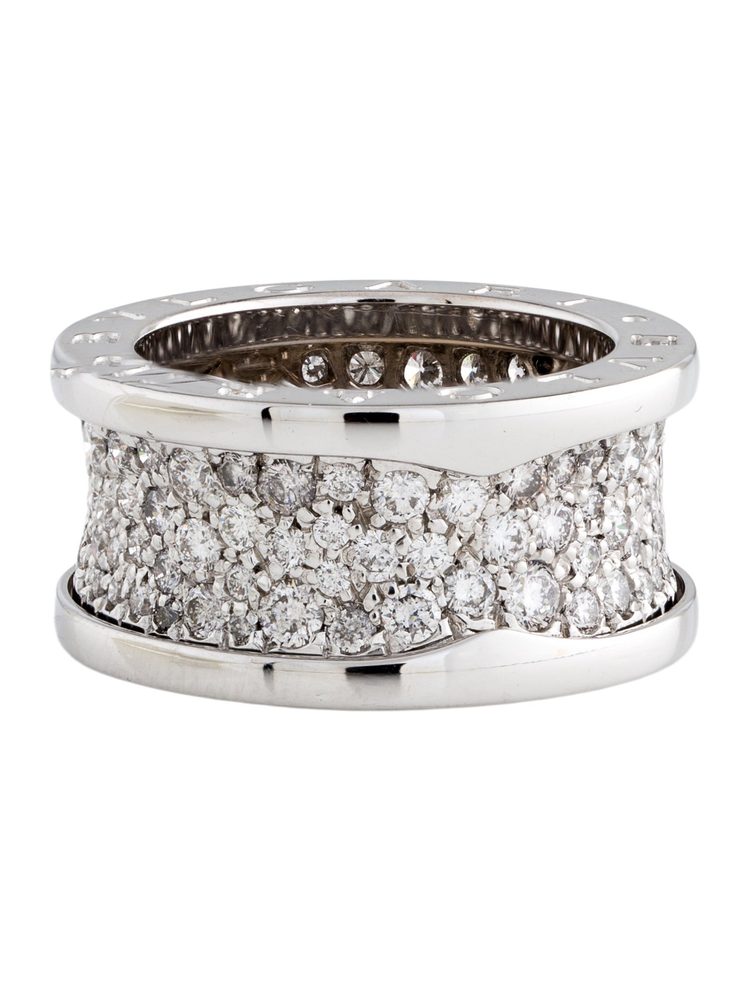 Bvlgari 18K Diamond B.Zero1 Ring