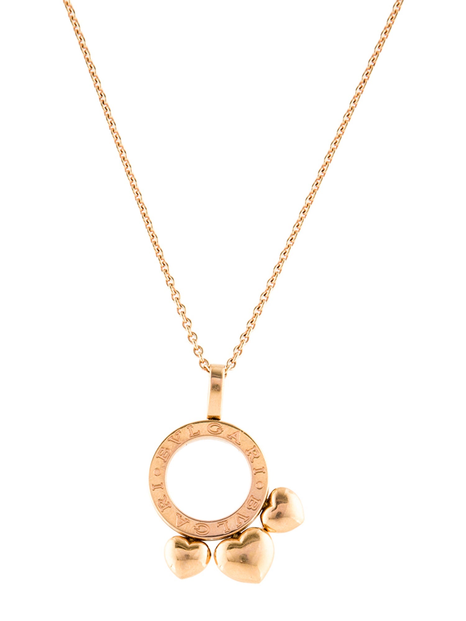 Bvlgari 18K Allegra Pendant Necklace