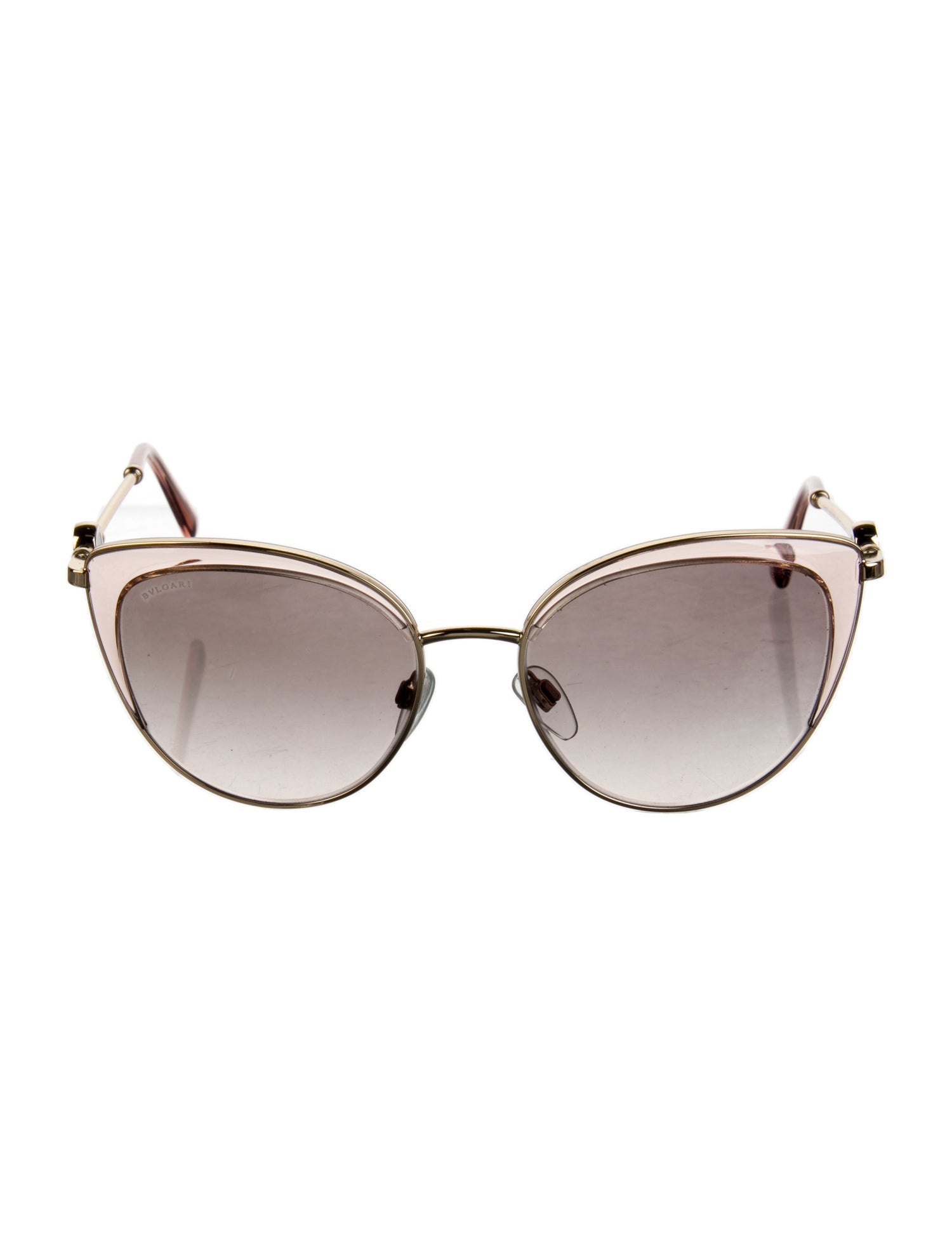 Bvlgari Signature Logo Mode Cat-Eye Sunglasses