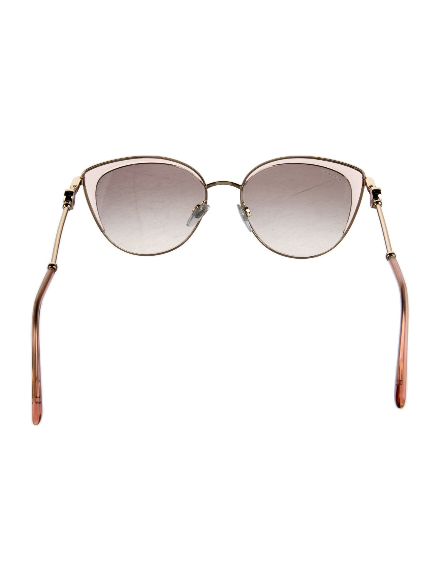 Bvlgari Signature Logo Mode Cat-Eye Sunglasses