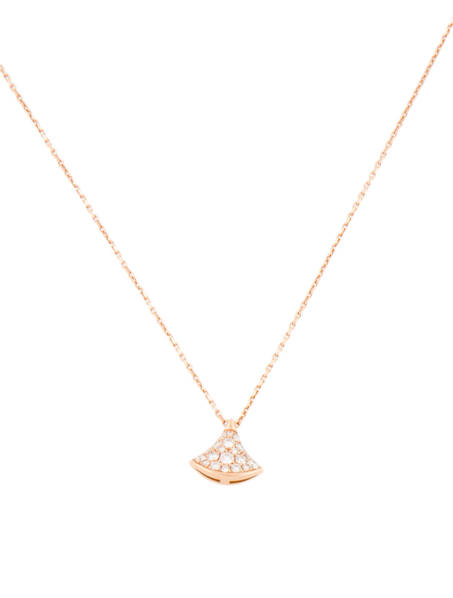 Bvlgari 18K Diamond Diva's Dream Pendant Necklace