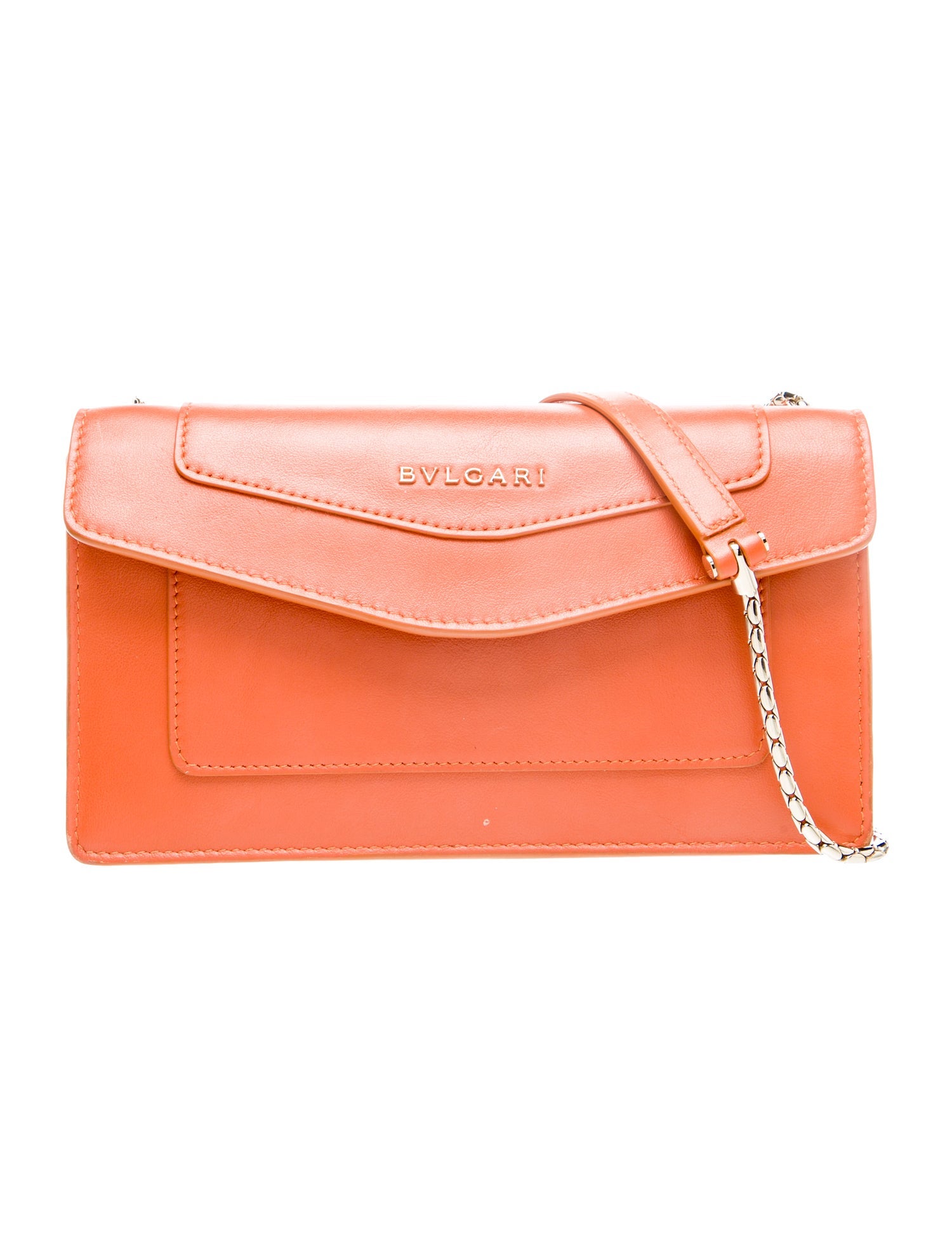 Bvlgari Leather Shoulder Bag