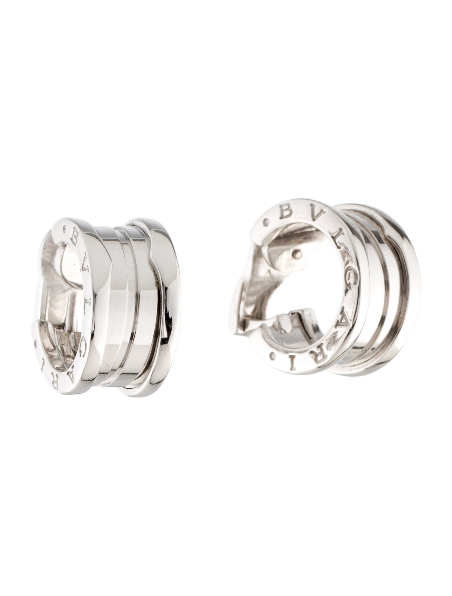 Bvlgari 18K B.zero1 Hoop Earrings