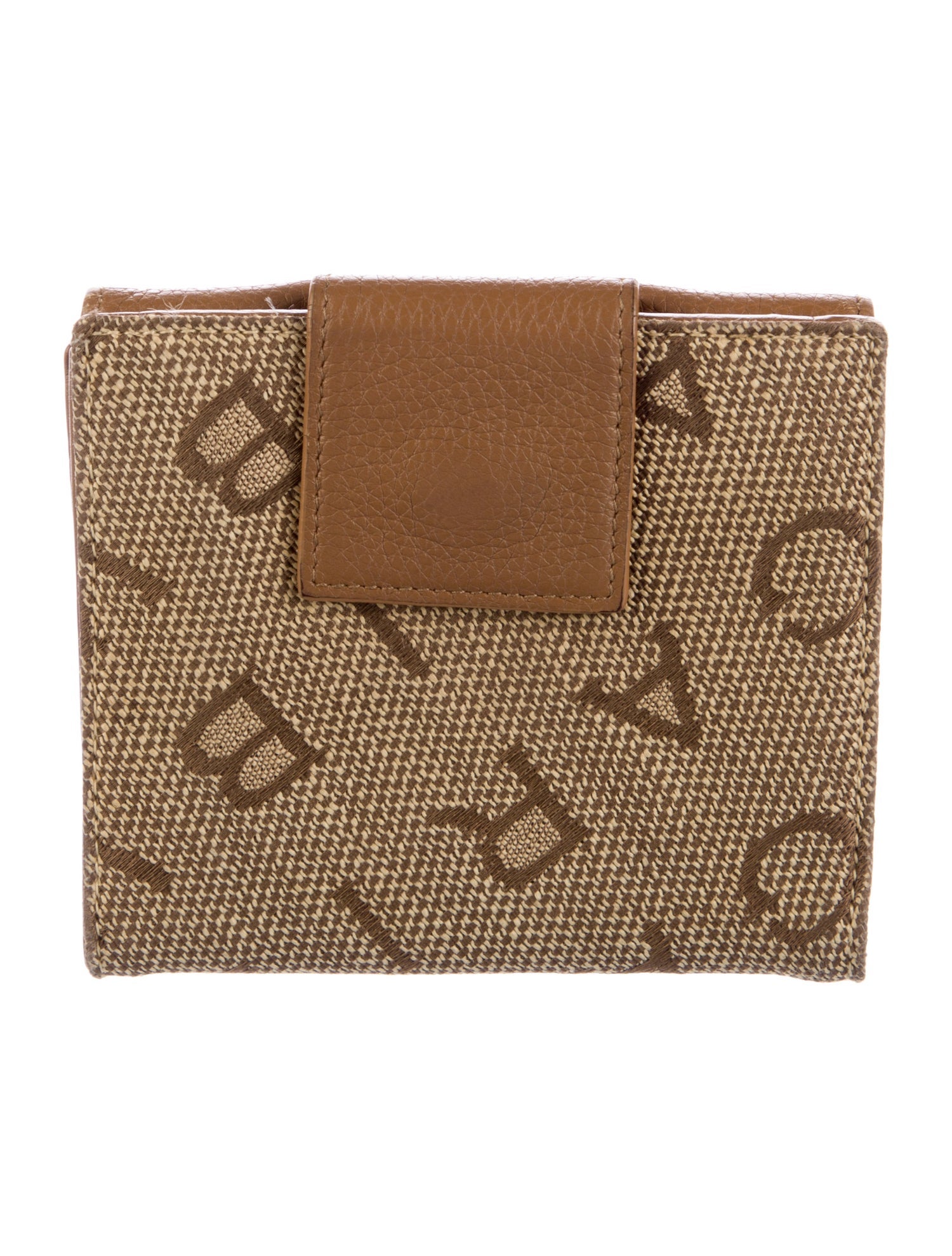 Bvlgari Printed Compact Wallet