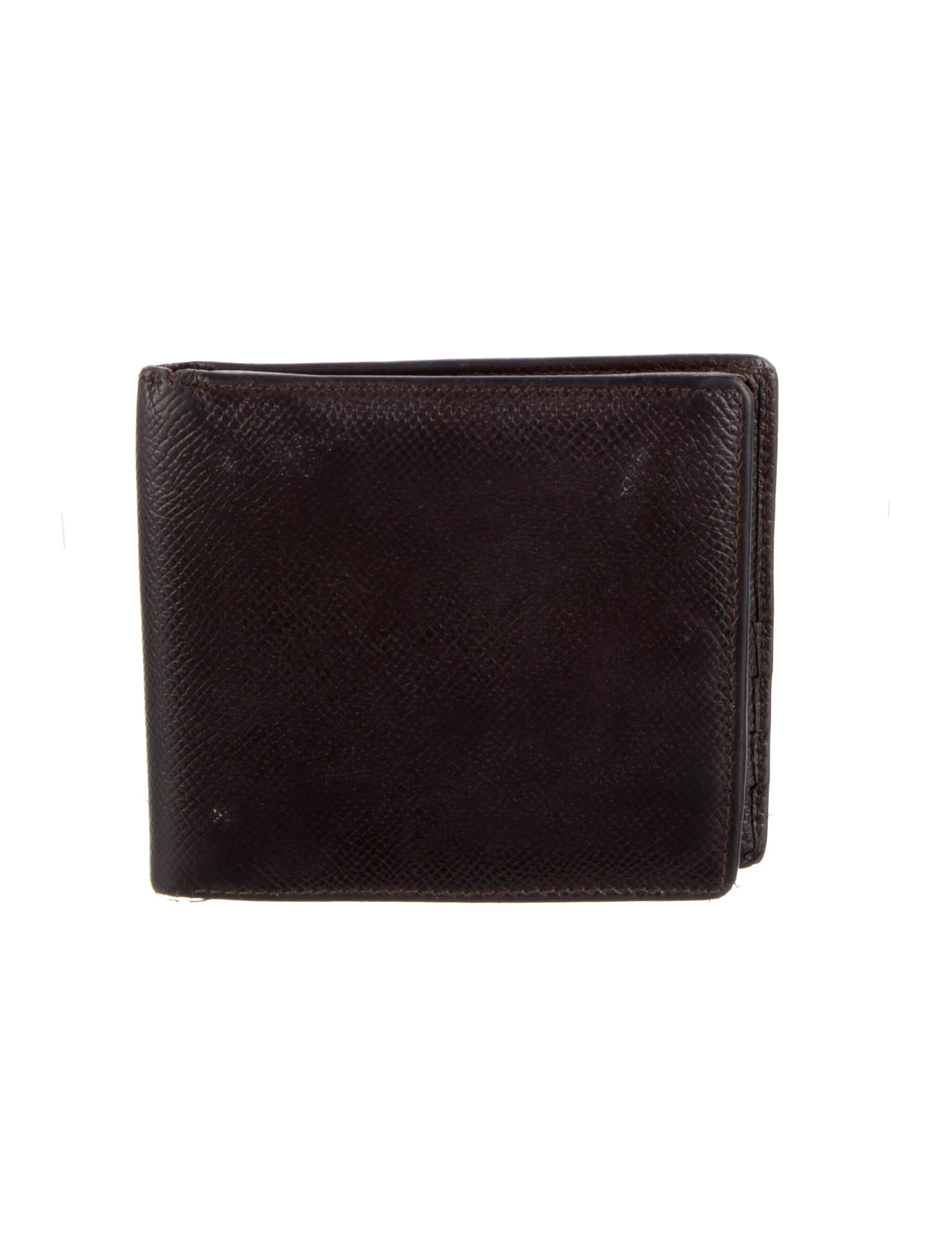 Bvlgari Leather Bifold Wallet