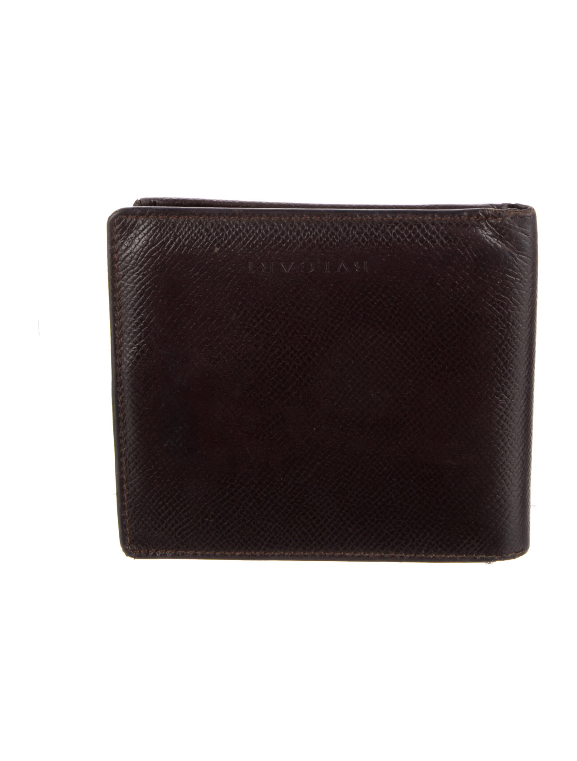 Bvlgari Leather Bifold Wallet