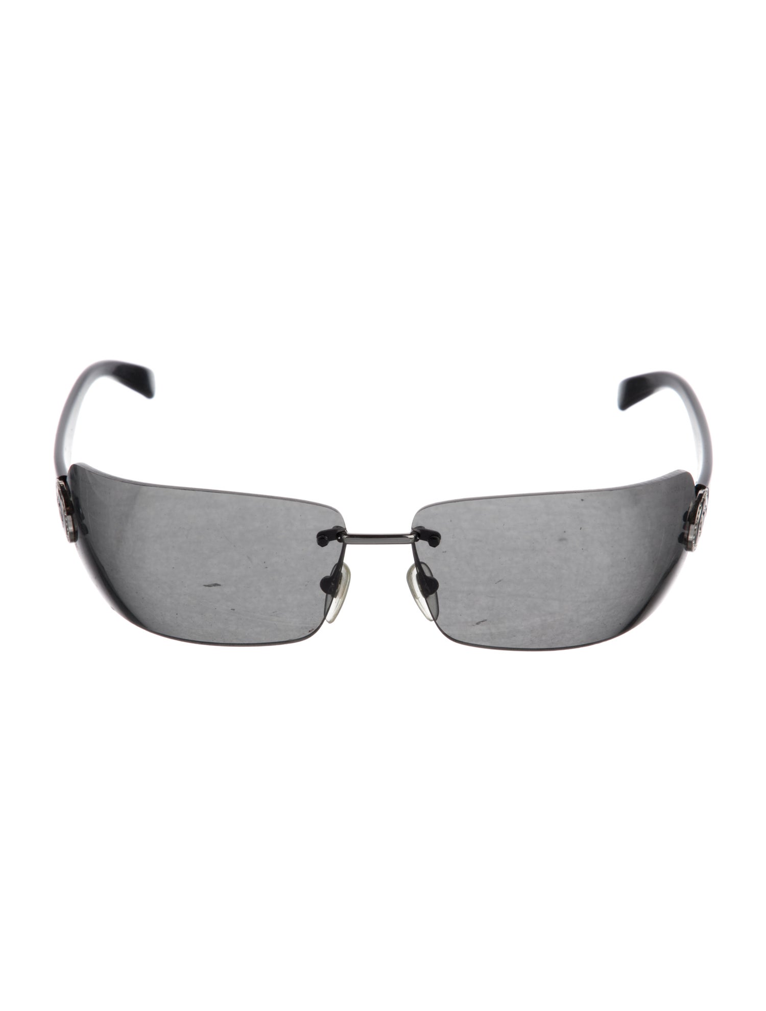 Bvlgari Shield Tinted Sunglasses
