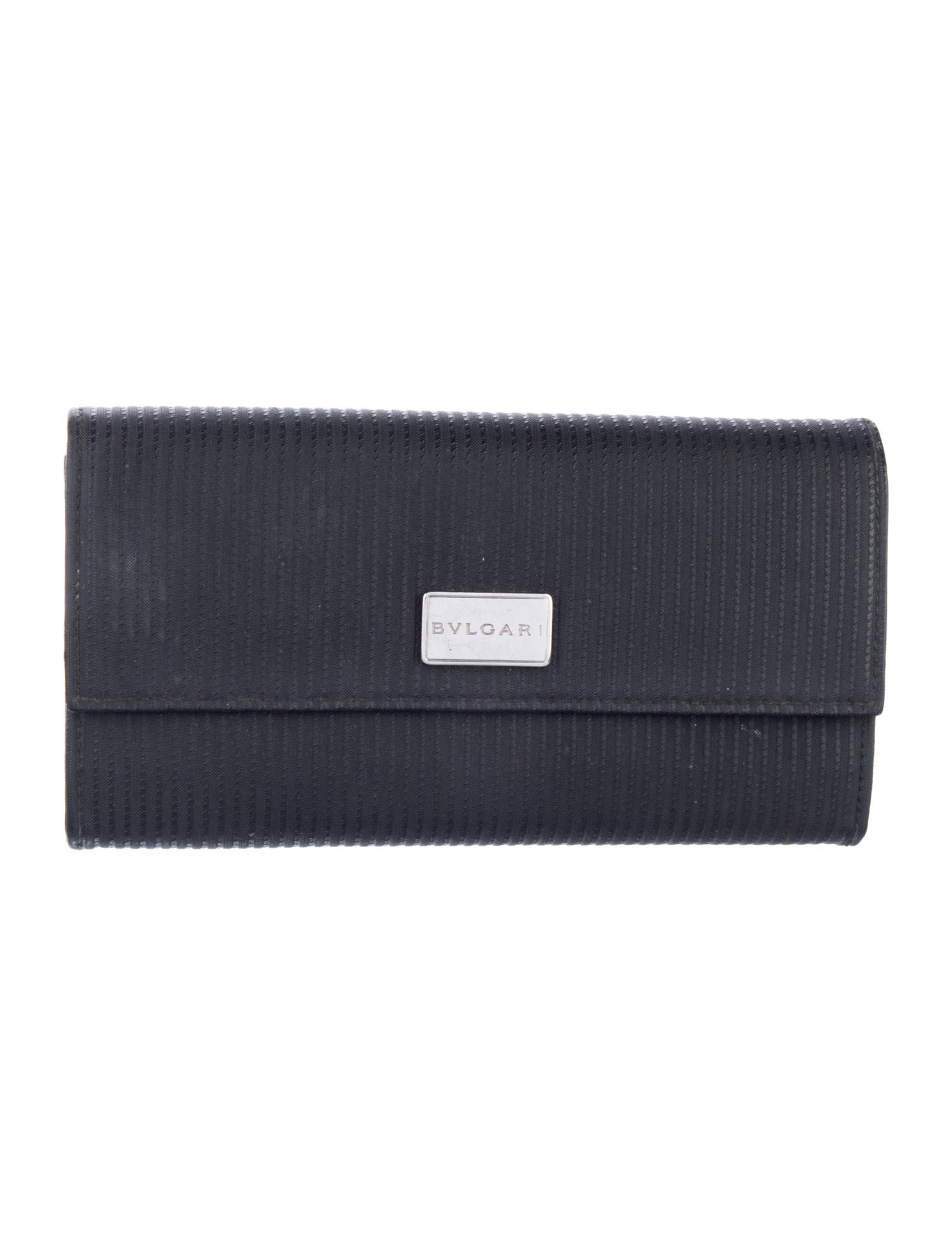 Bvlgari Leather Continental Wallet