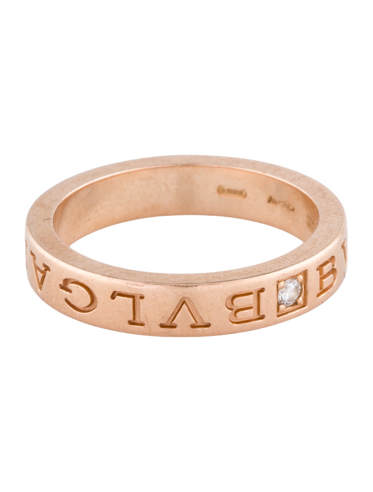 Bvlgari 18K Diamond B.zero1 Ring