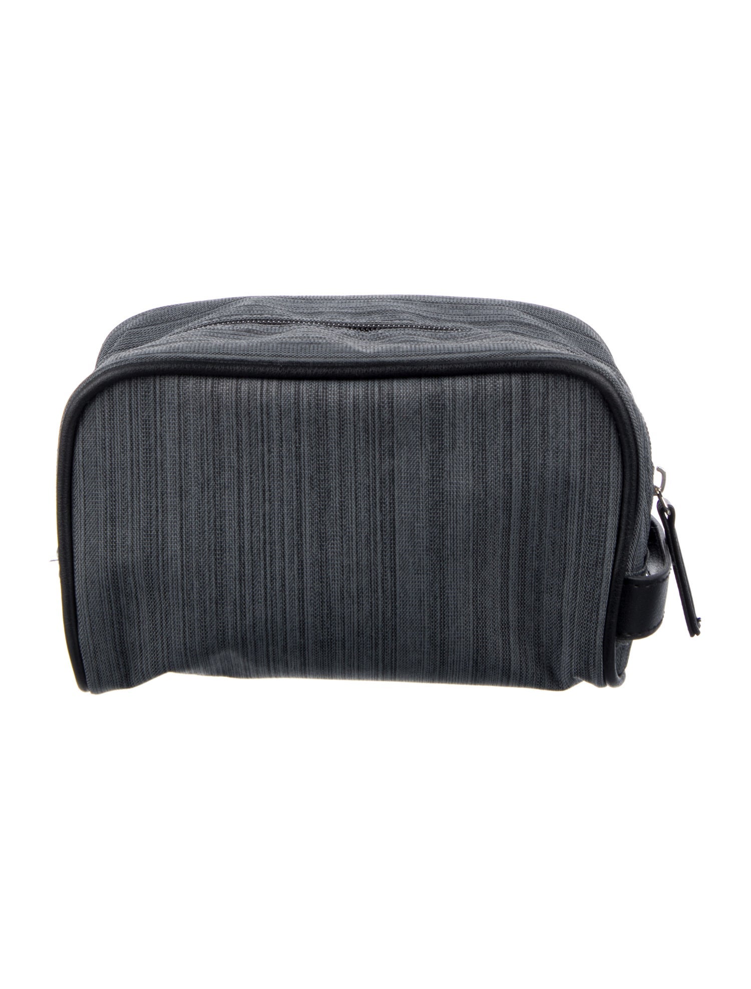 Bvlgari Compact Leather Trim Cosmetic Bag