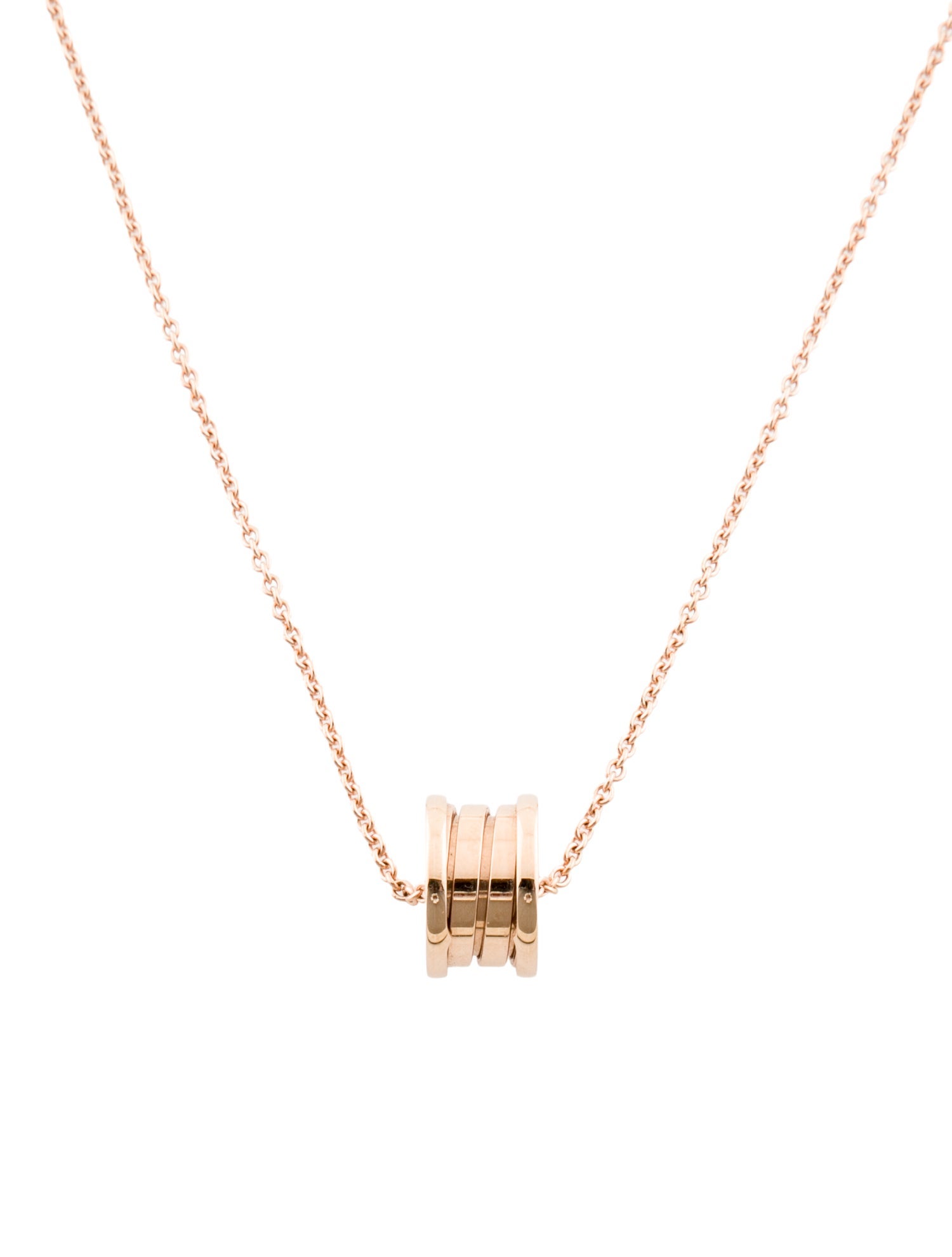 Bvlgari 18K B.zero1 Pendant Necklace